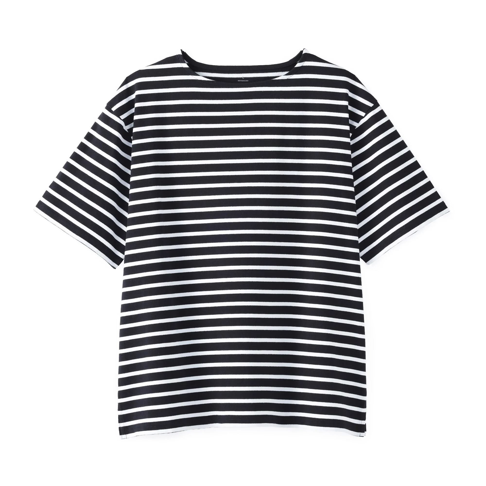 Heavyweight Cotton Boatneck T-Shirt - Image 28
