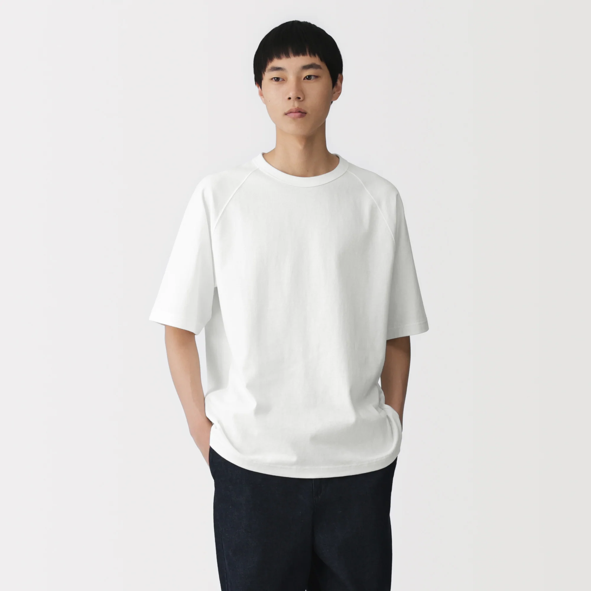 Heavyweight Cotton Half Sleeve T-Shirt - Image 19