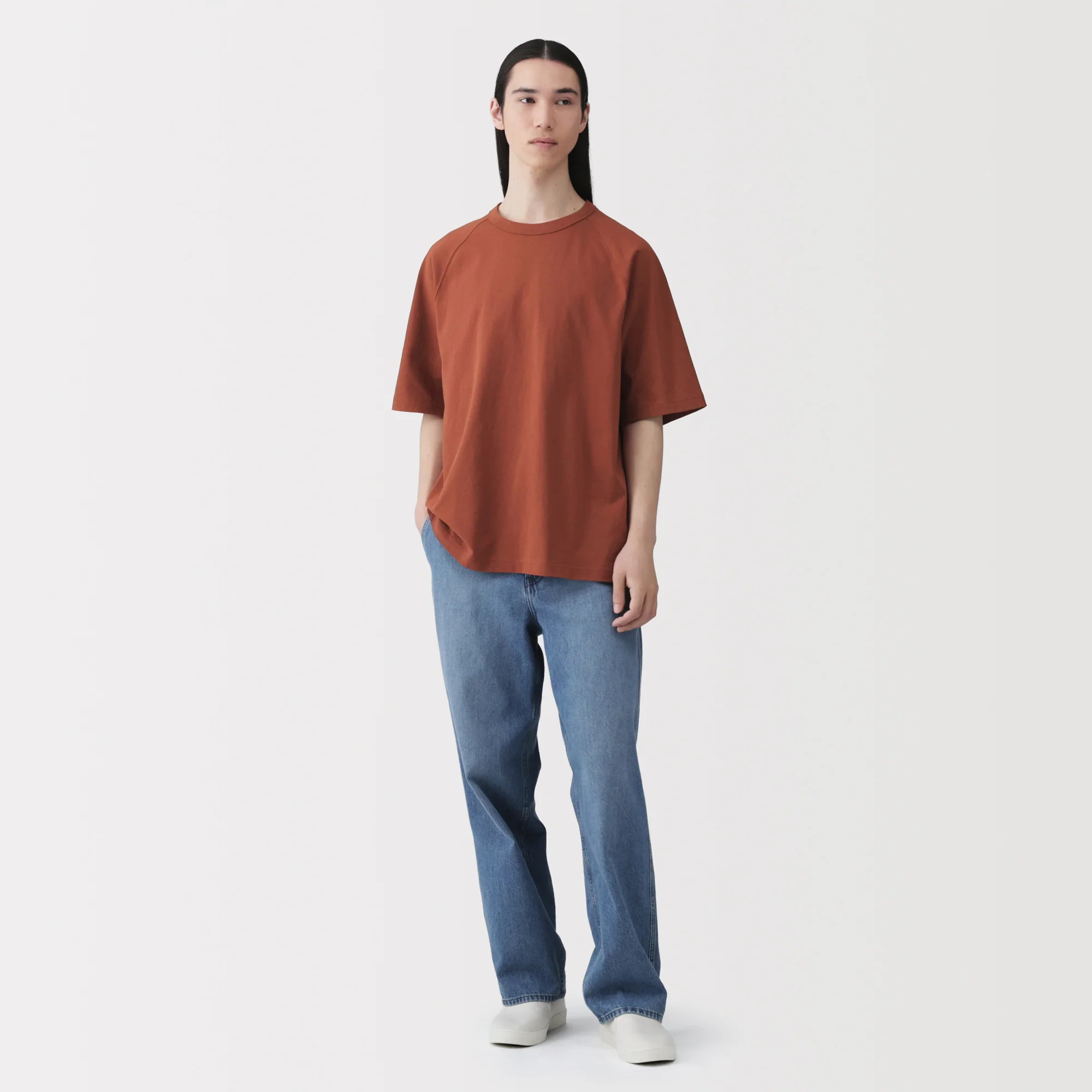 Heavyweight Cotton Half Sleeve T-Shirt - Image 4