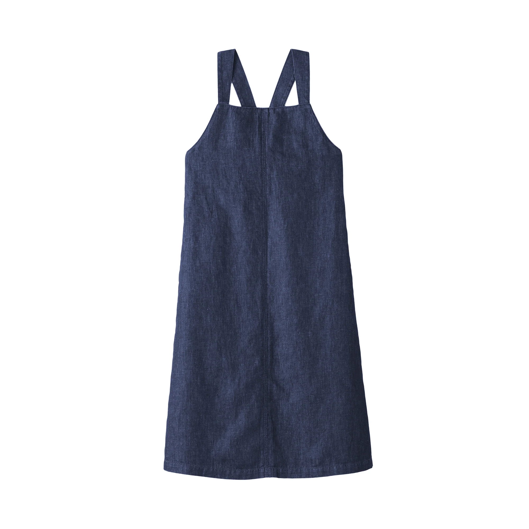 Hemp Blend Denim Jumper Skirt - Image 2