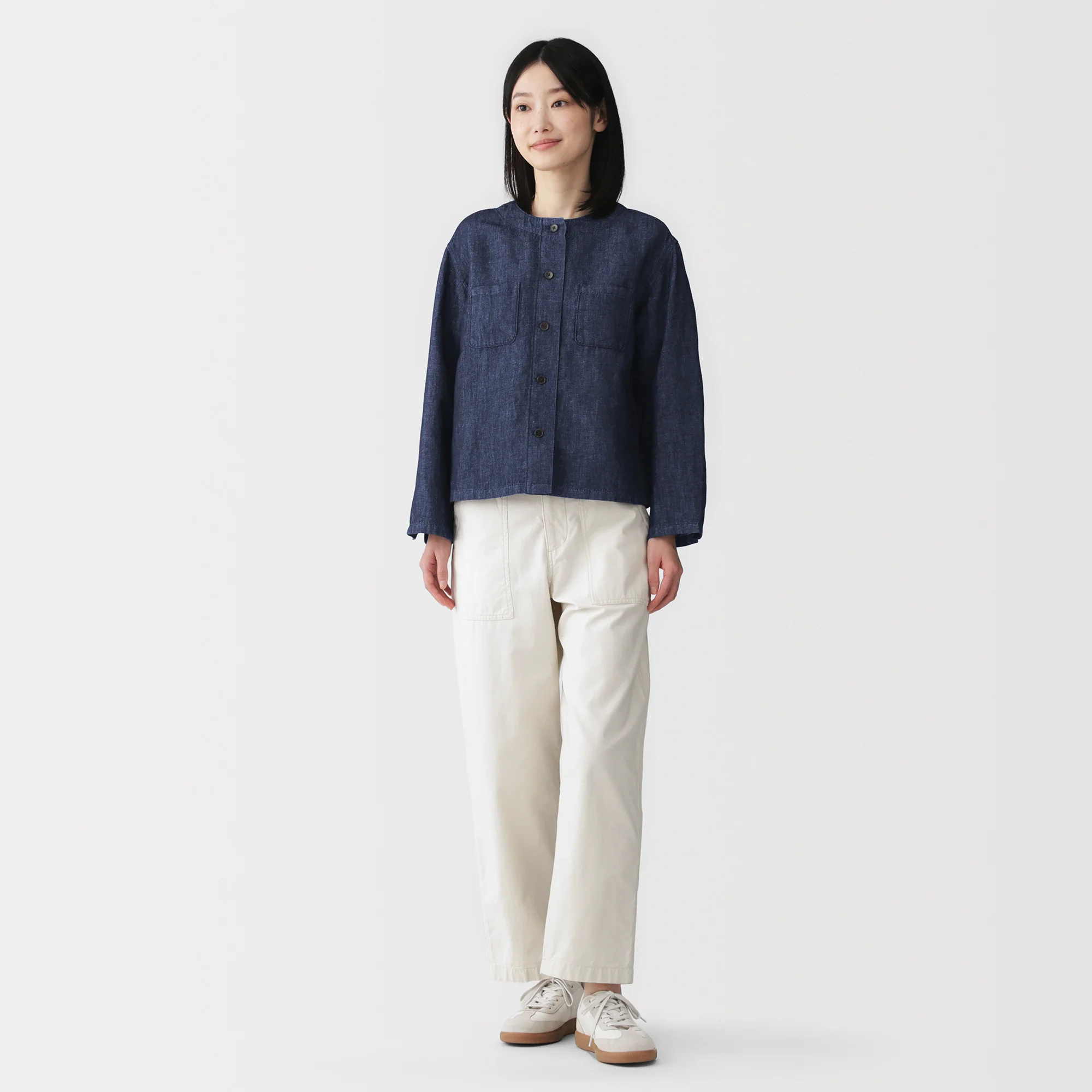 Hemp Blend Denim Shirt - Image 4
