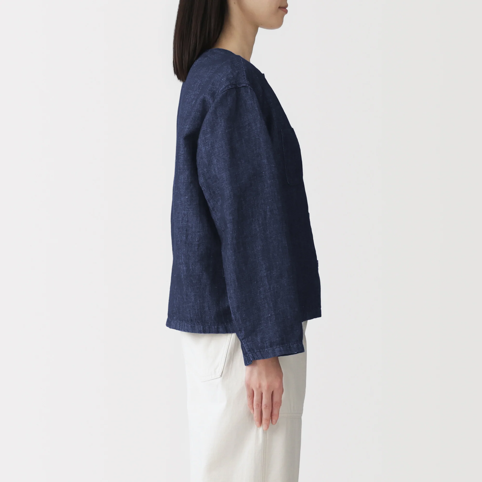 Hemp Blend Denim Shirt - Image 5