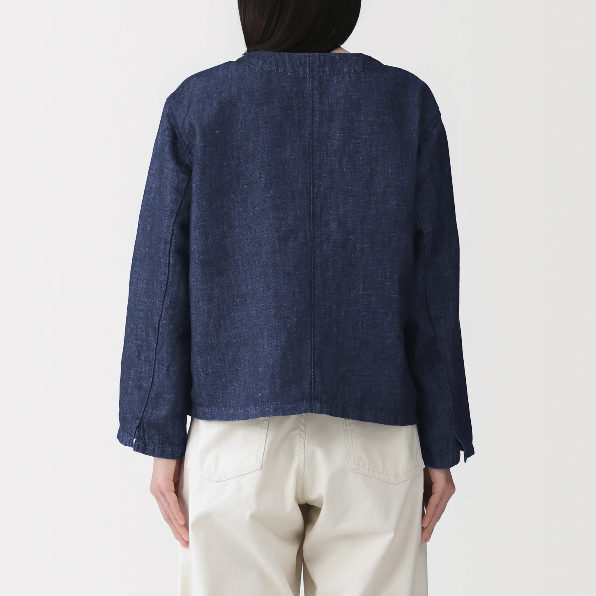 Hemp Blend Denim Shirt - Image 6