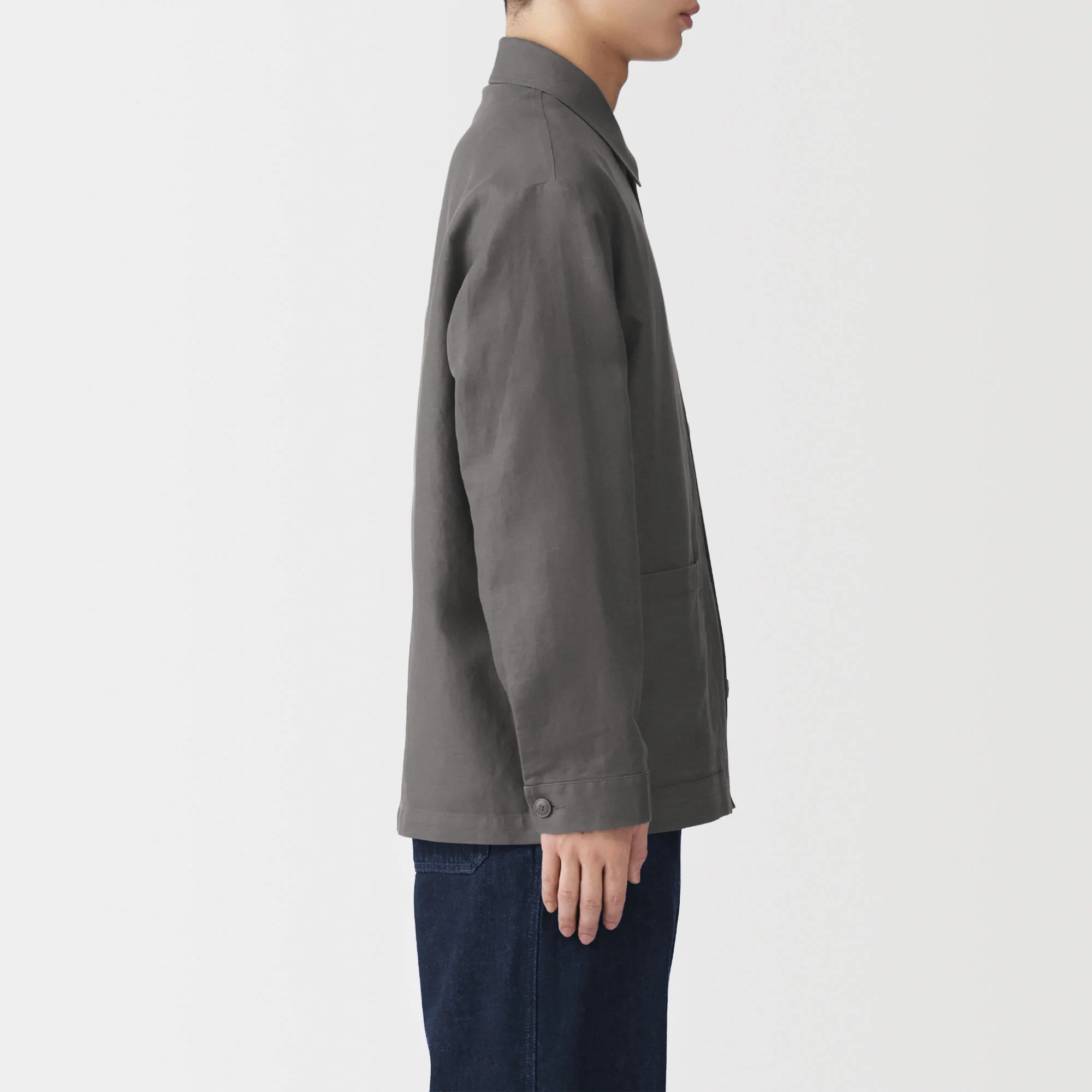 Hemp Blend Twill Jacket - Image 14