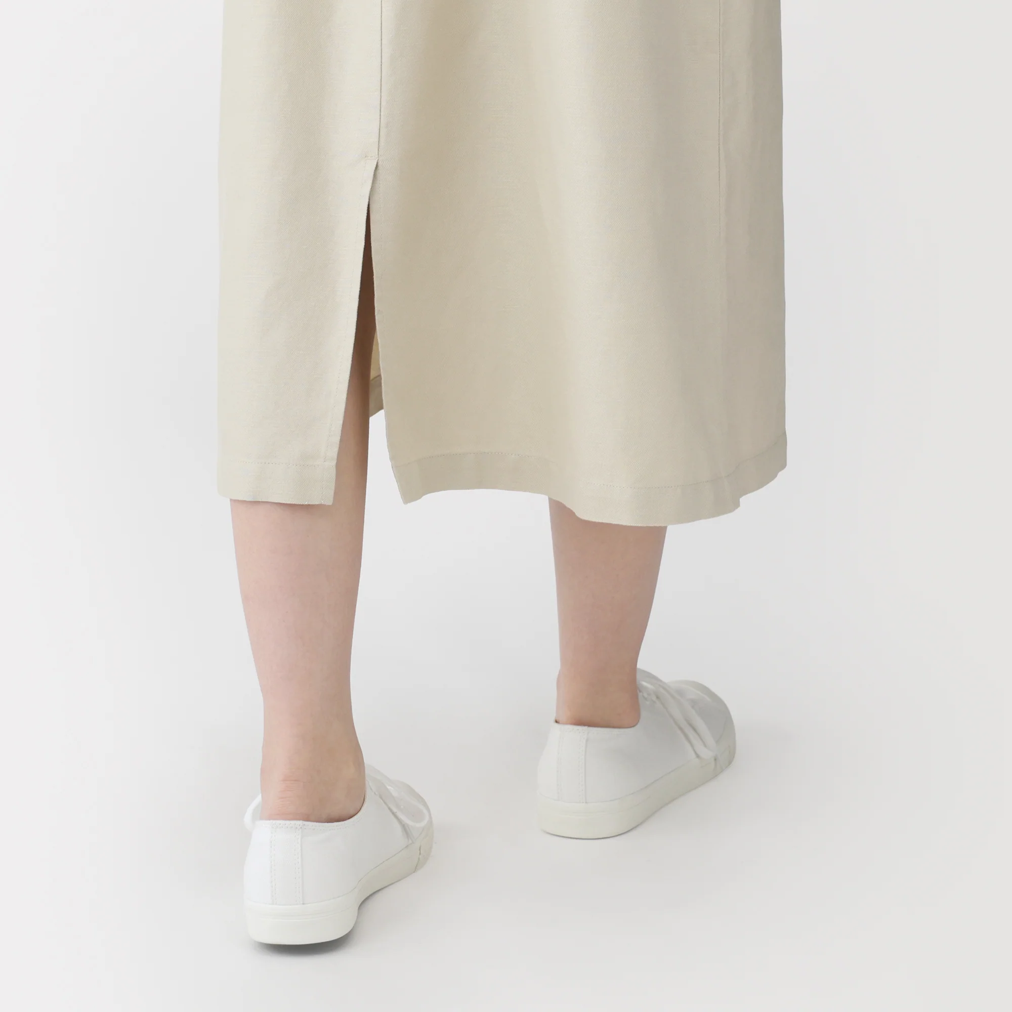 Hemp Blend Twill Jumper Skirt - Image 17