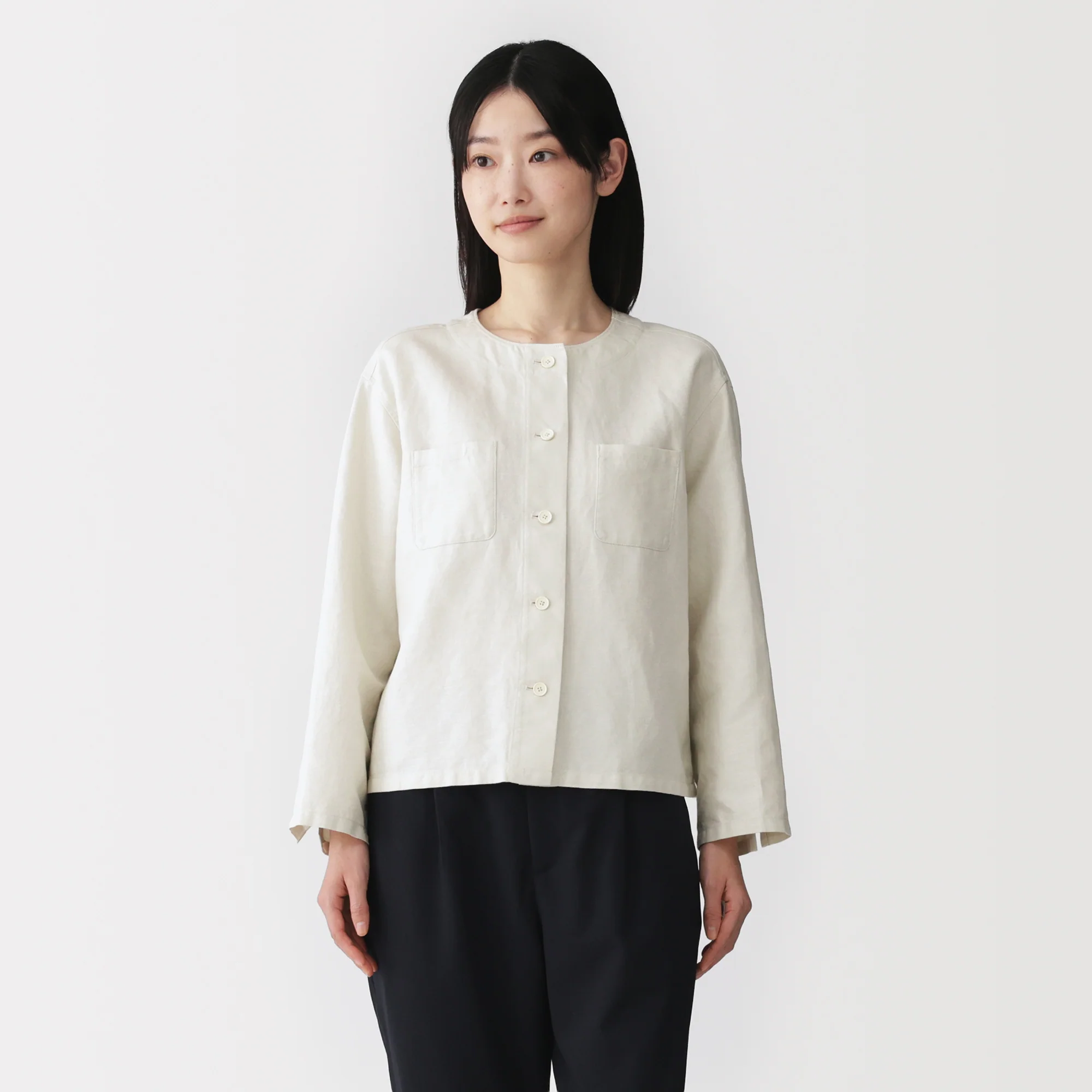 Hemp Blend Twill Shirt
