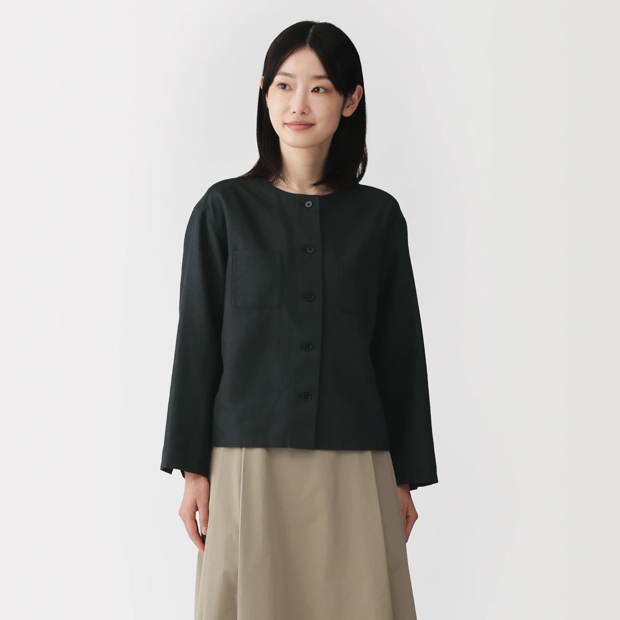 Hemp Blend Twill Shirt - Image 11