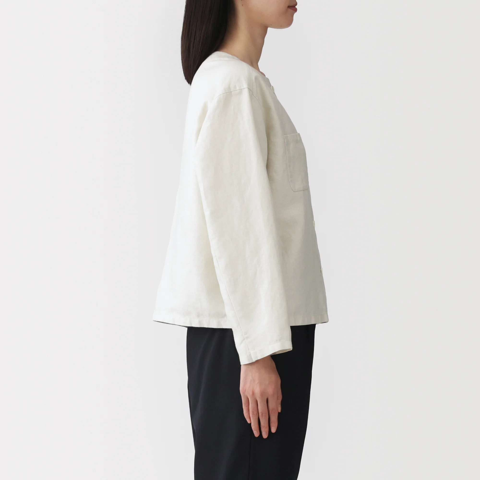 Hemp Blend Twill Shirt - Image 5