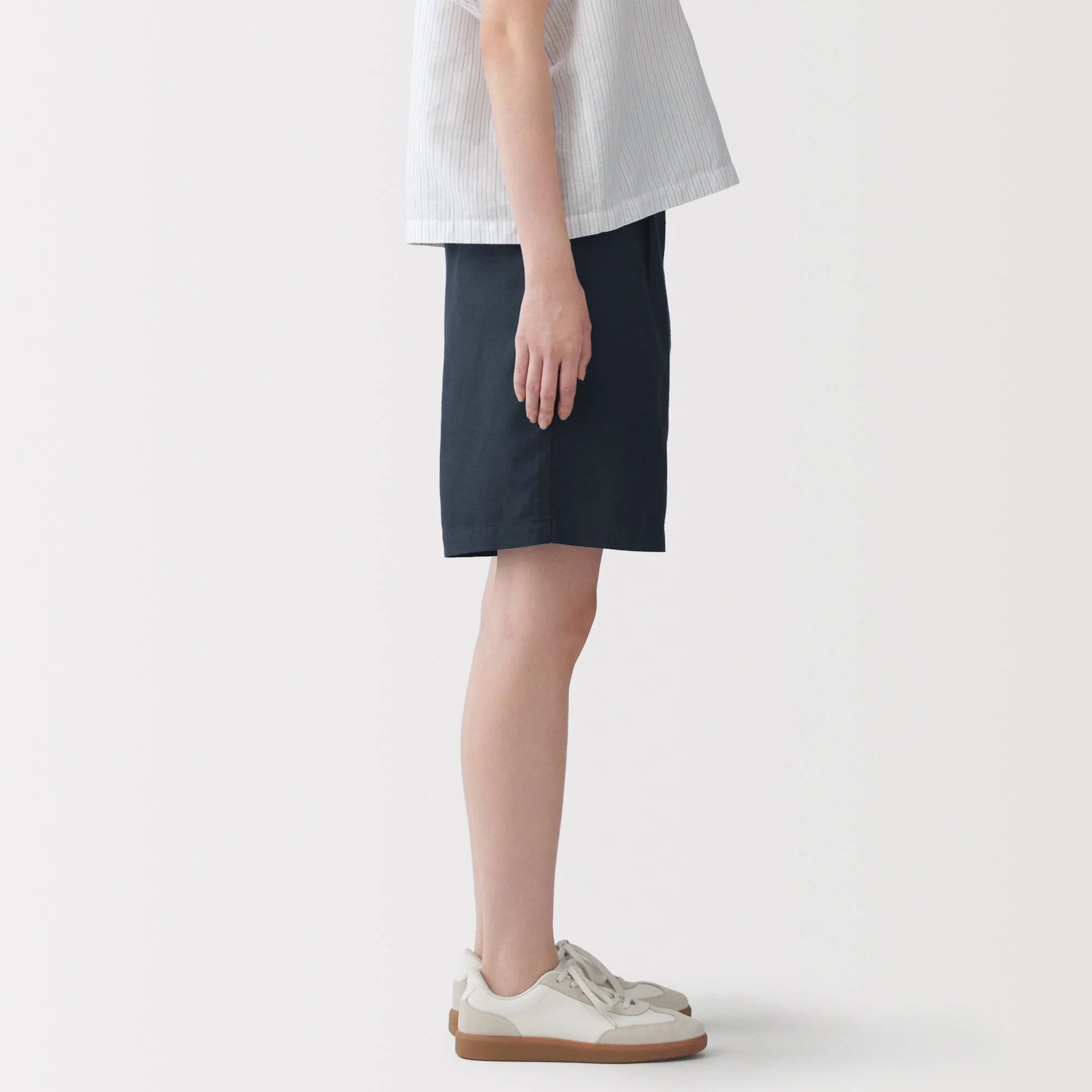 Hemp Blend Twill Shorts - Image 23