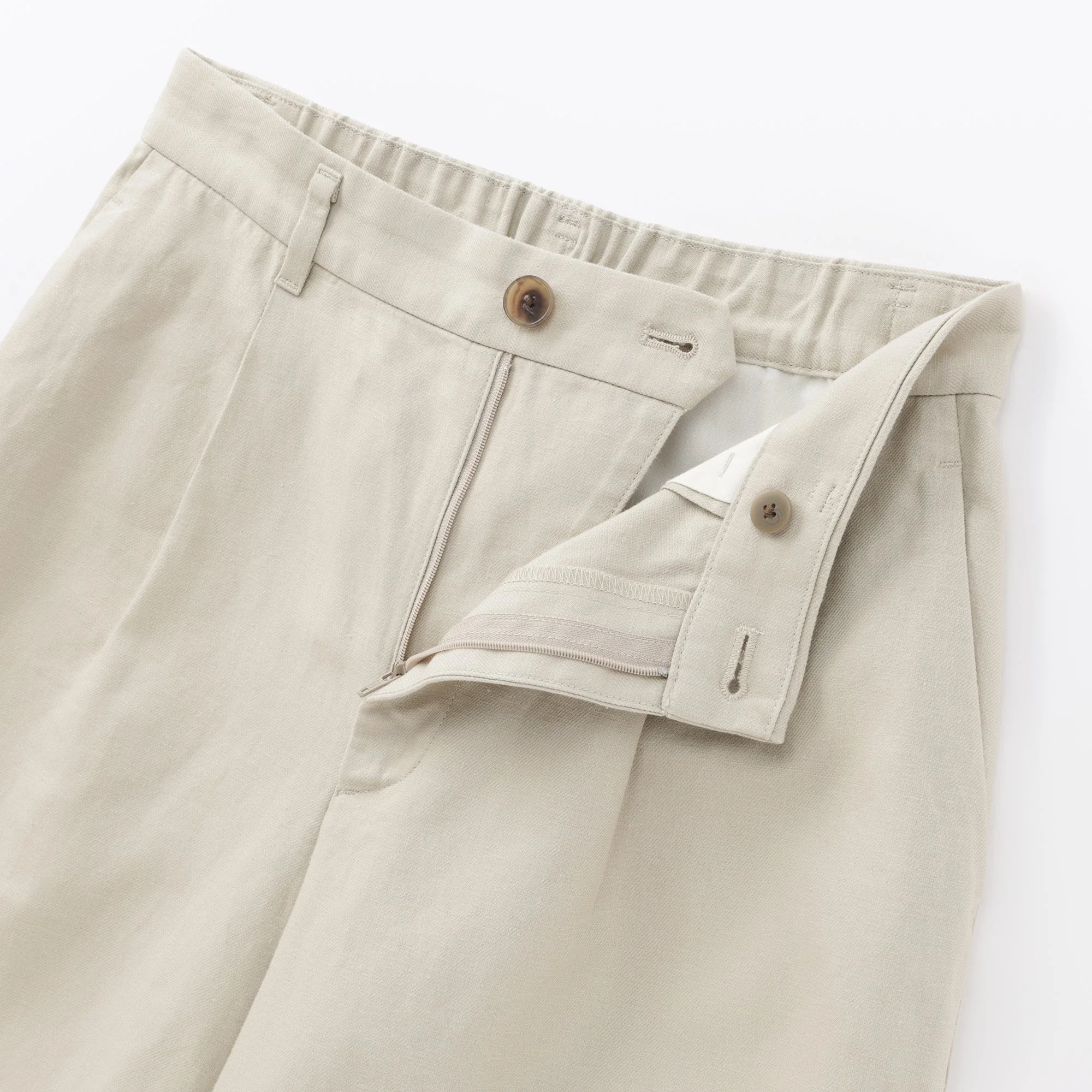 Hemp Blend Twill Shorts - Image 27