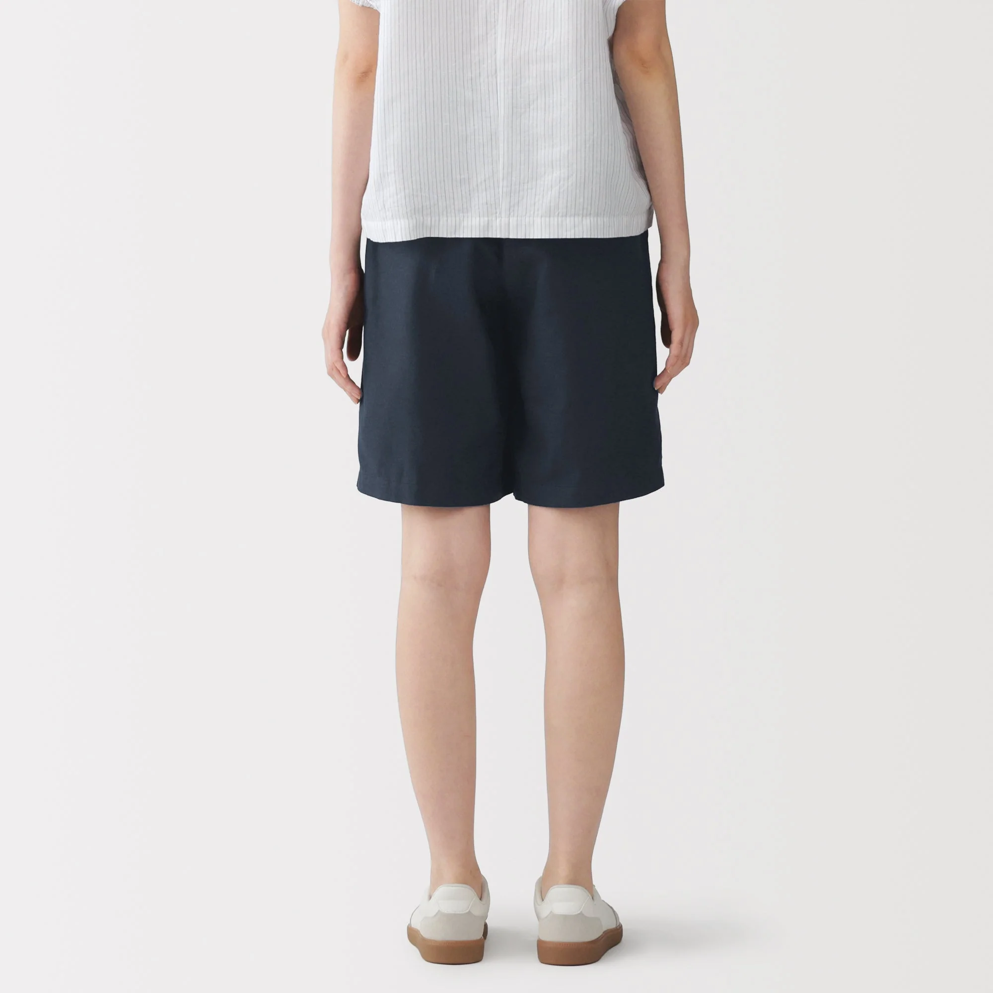 Hemp Blend Twill Shorts - Image 6