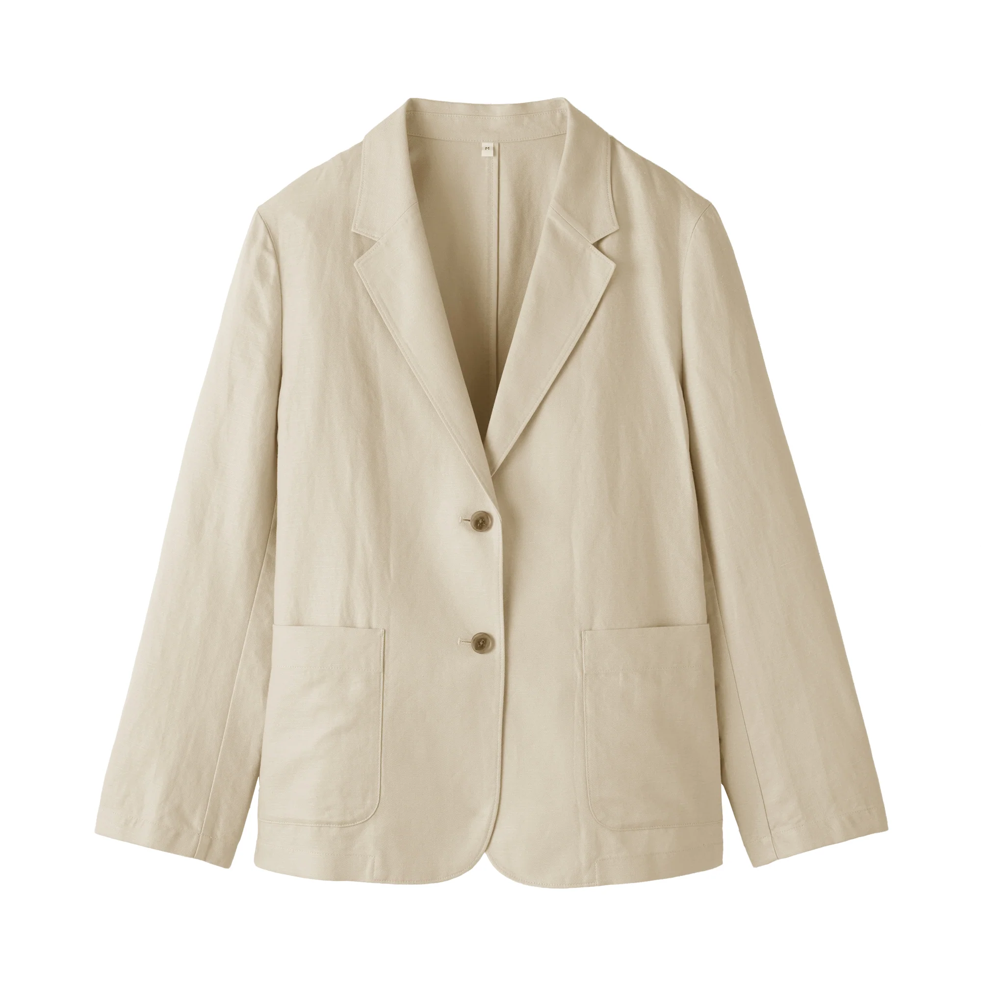 Hemp Blend Twill Tailored Jacket - Image 10