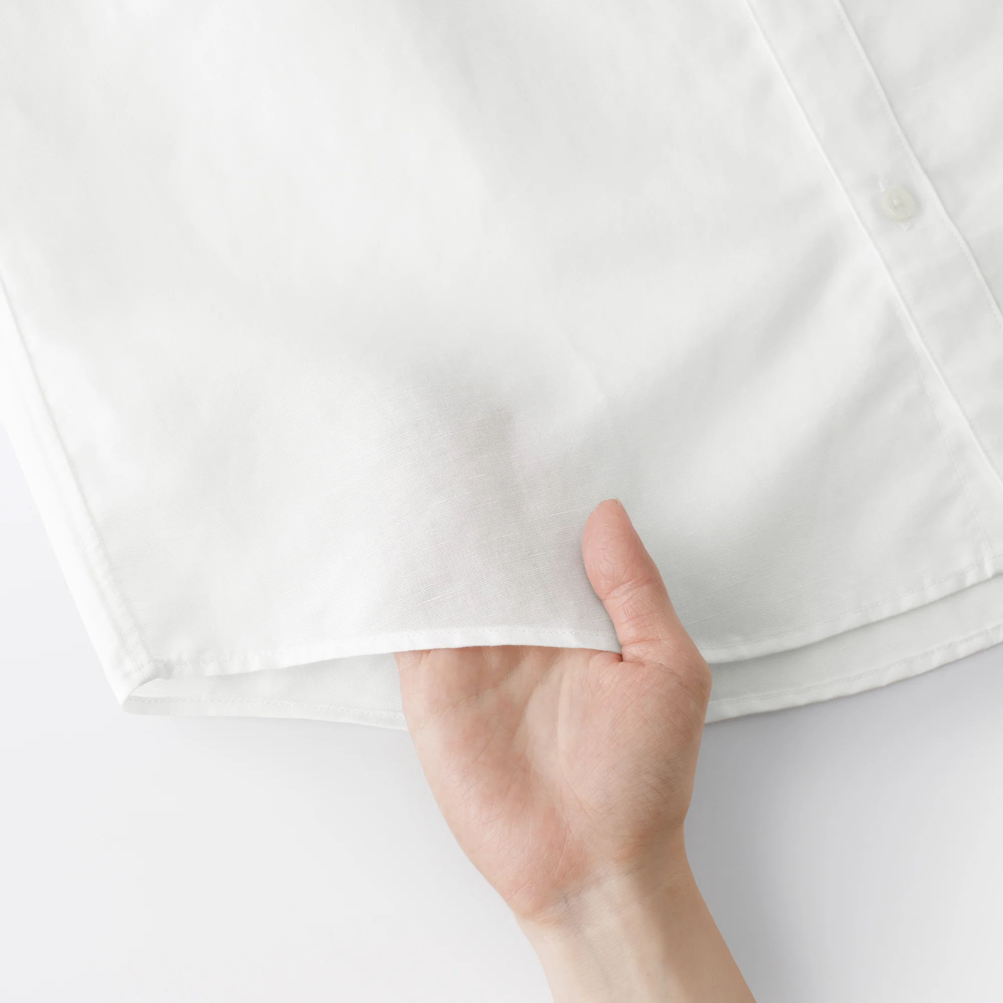 Hemp Cotton Stand Collar Shirt - Image 37
