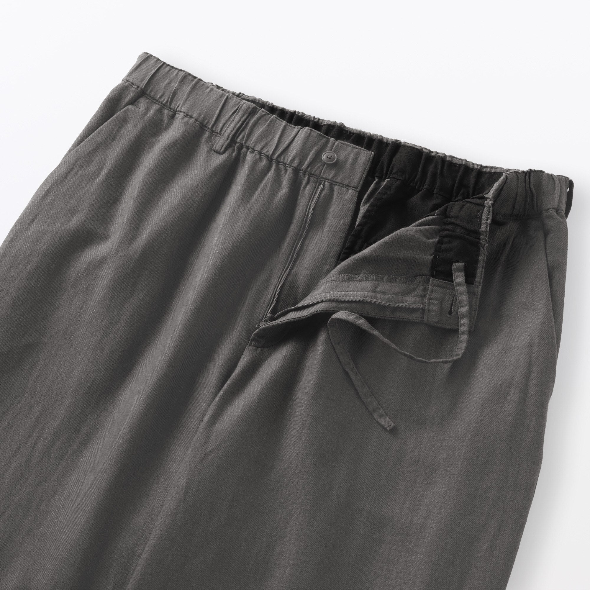 Hemp Cotton Twill Straight Pants - Image 8