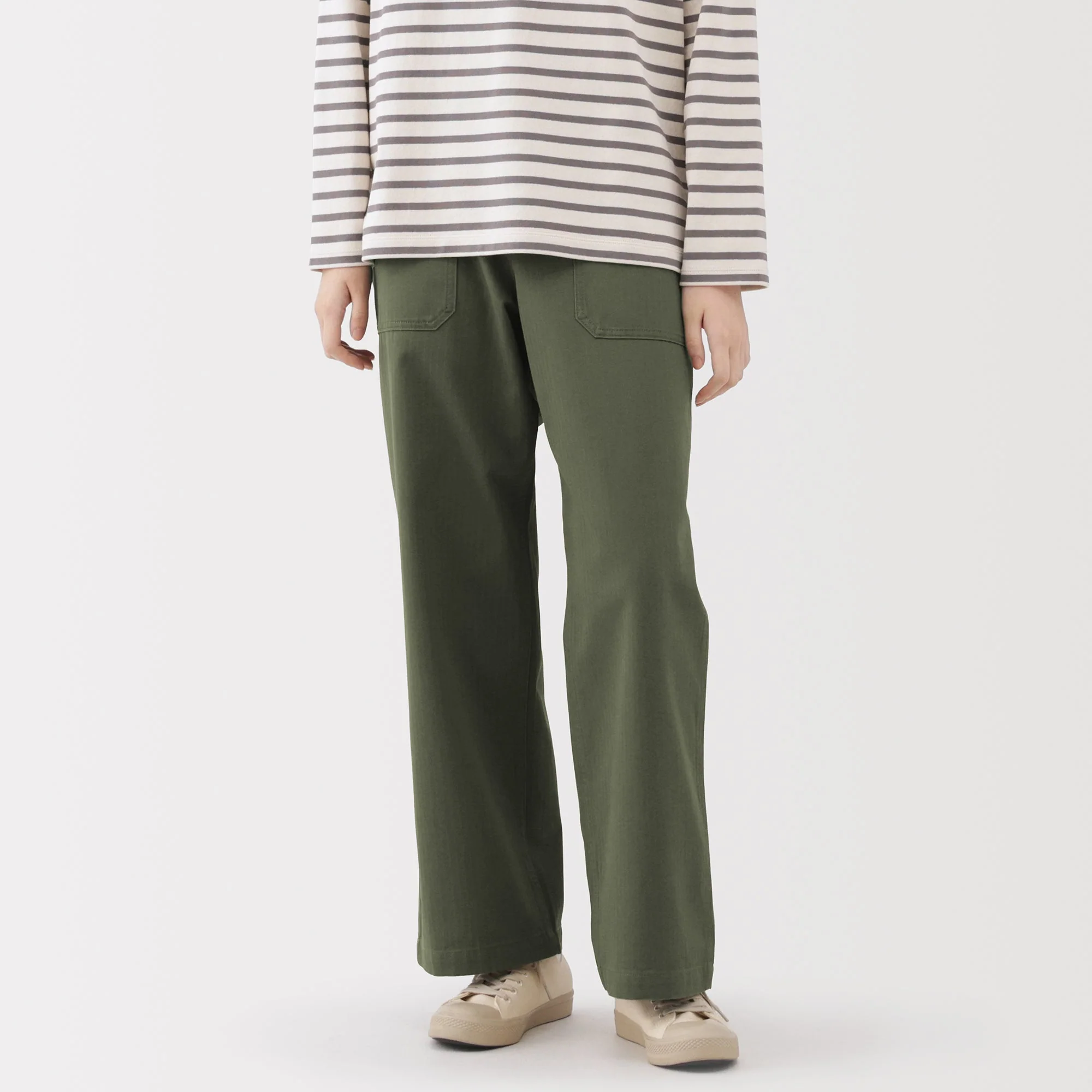 Herringbone Baker Trousers - Image 11