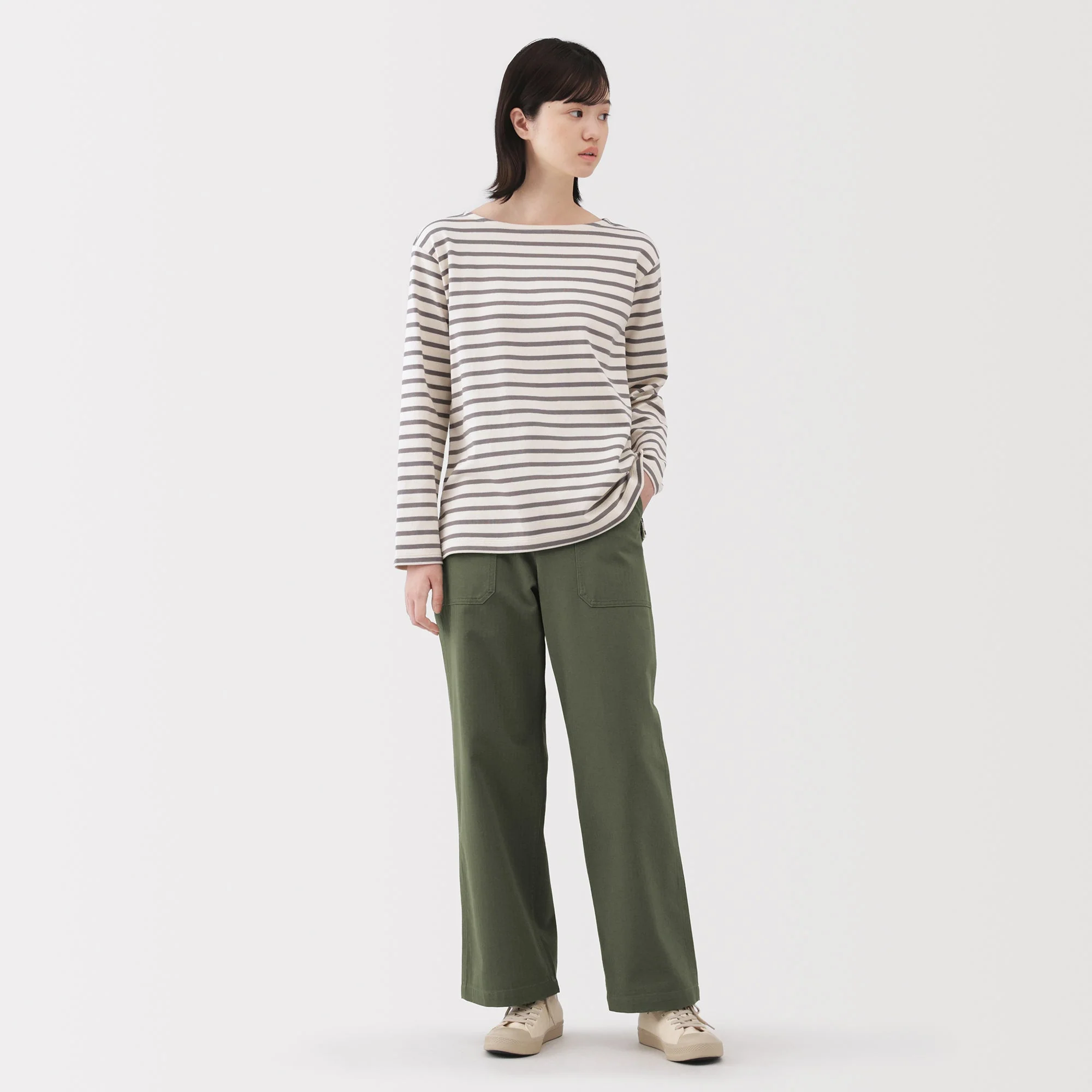 Herringbone Baker Trousers - Image 12