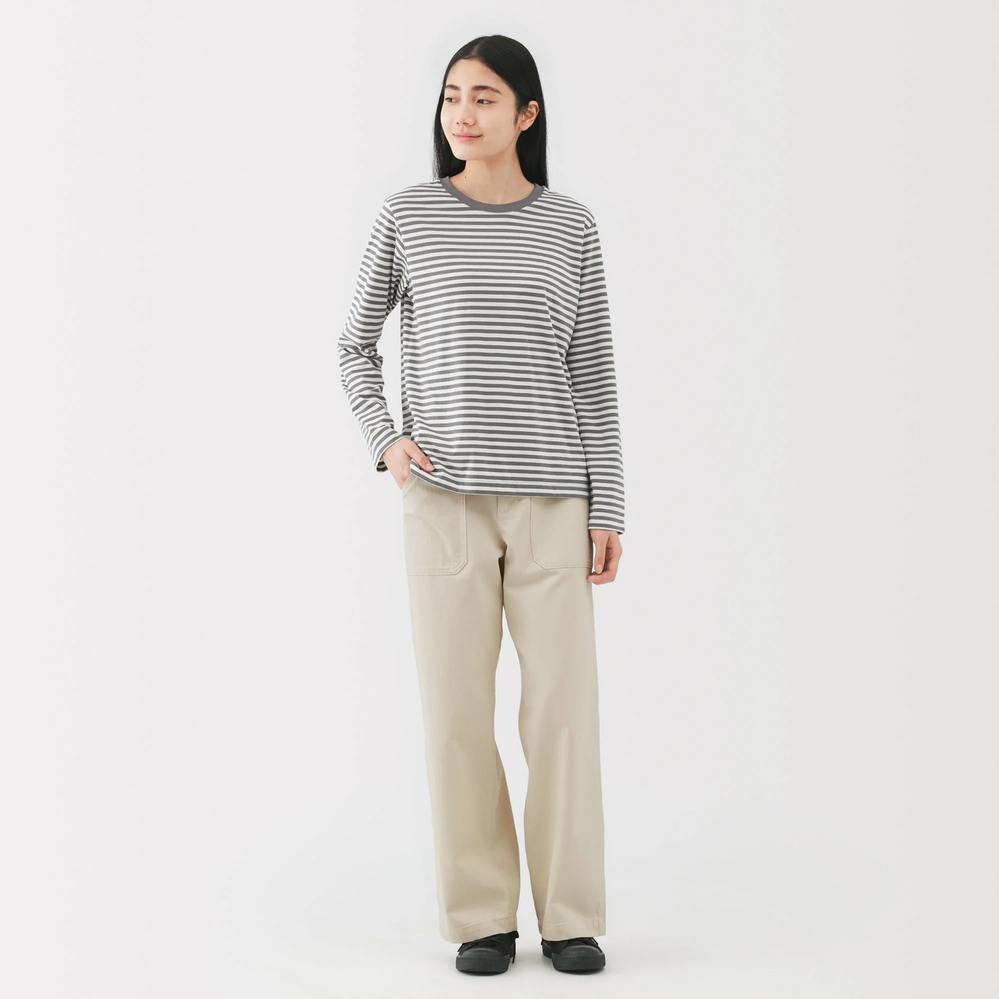 Herringbone Baker Trousers - Image 3