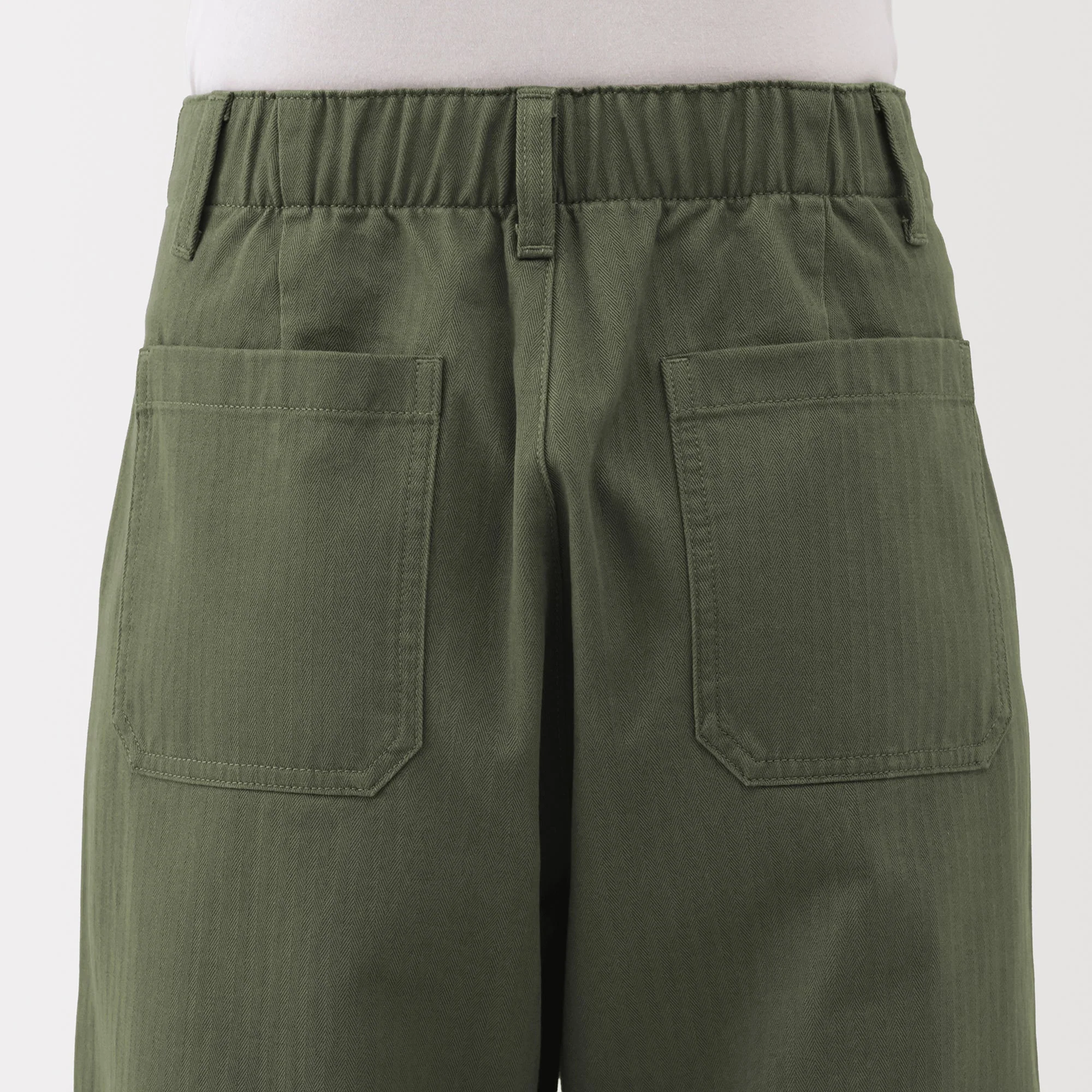 Herringbone Baker Trousers - Image 34