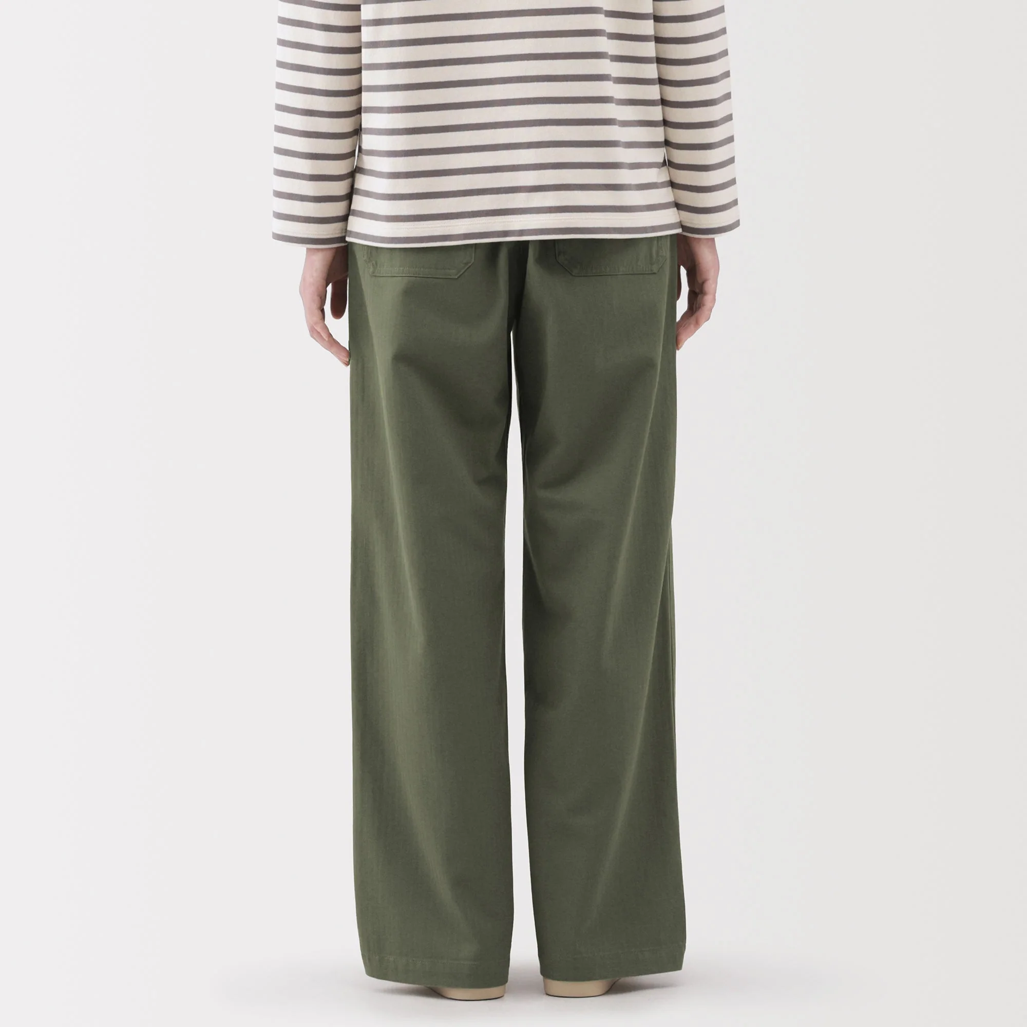 Herringbone Baker Trousers - Image 5