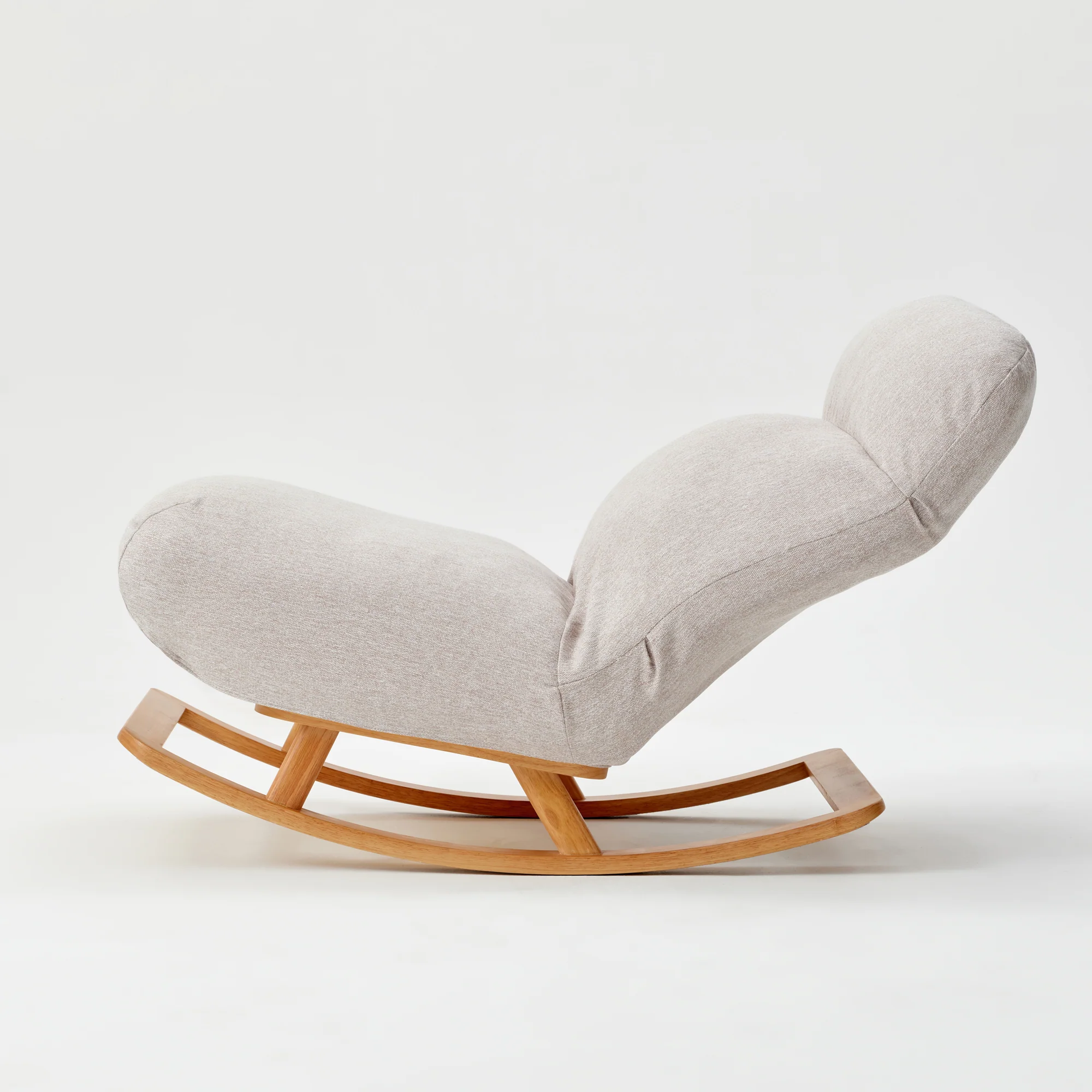 [HD] High Back Cushioned Sofa Rocking Chair - Image 4