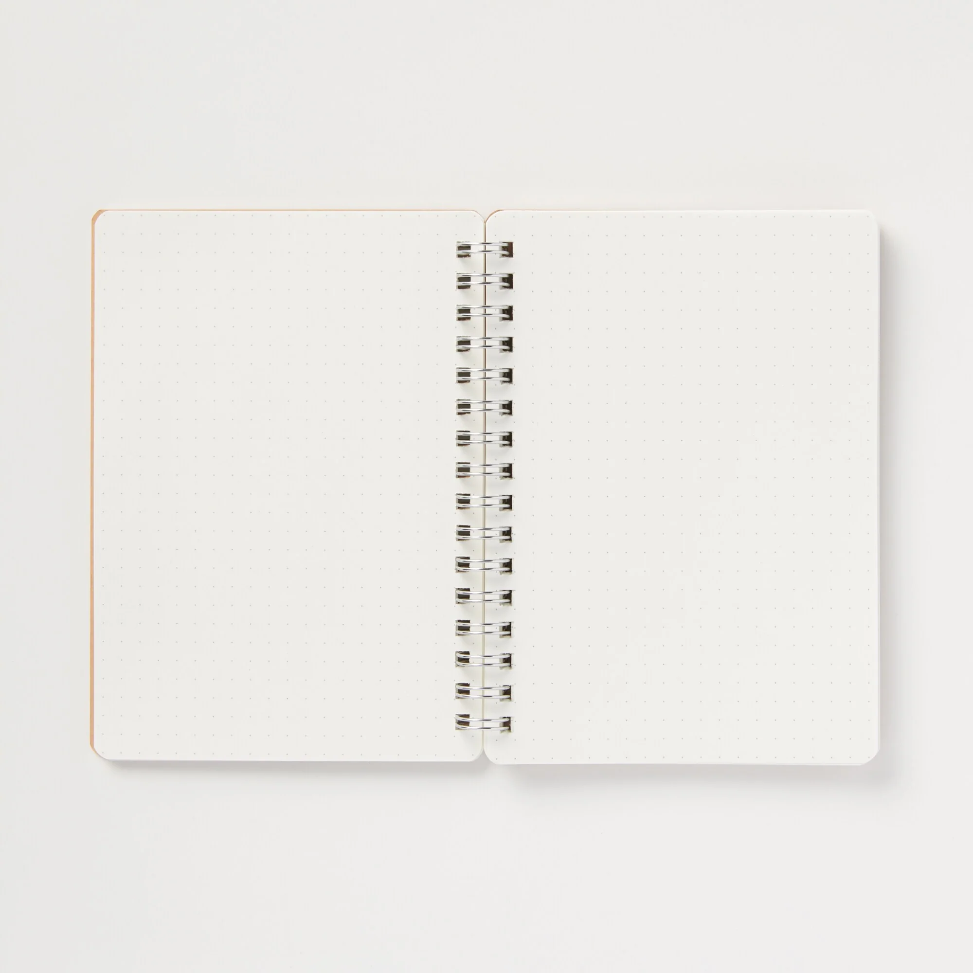 High Quality Paper Double Ringed Dotted Notebook - Image 3