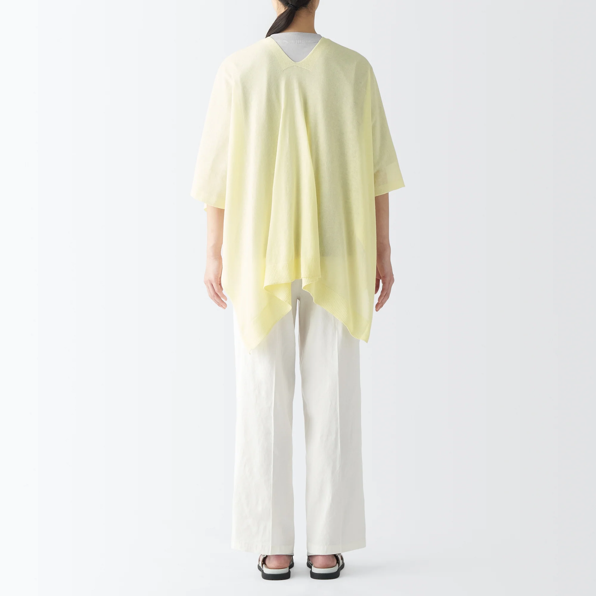 High-Twist Cotton Buttoned Bolero - Image 14
