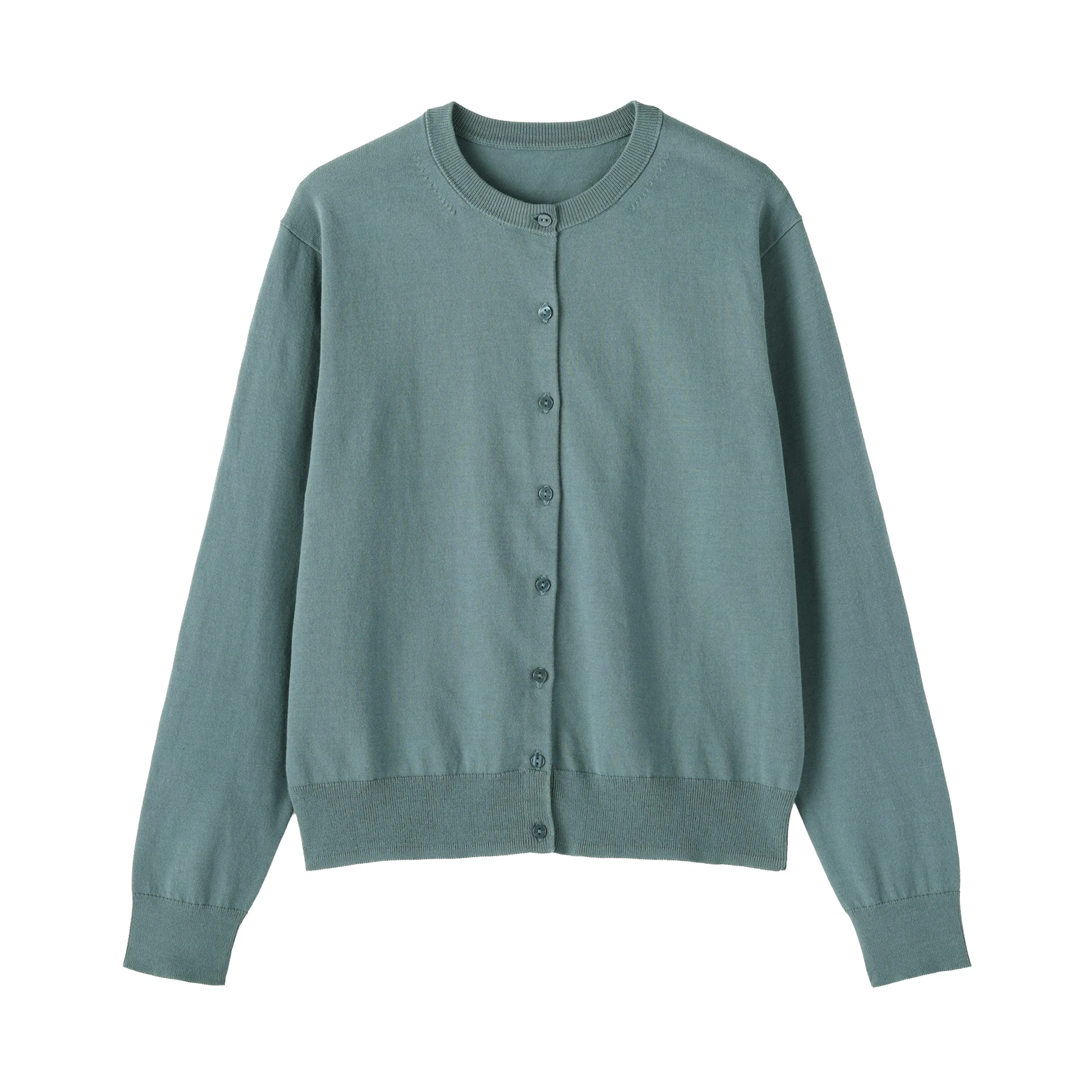 High-Twist Cotton Cardigan - Image 2