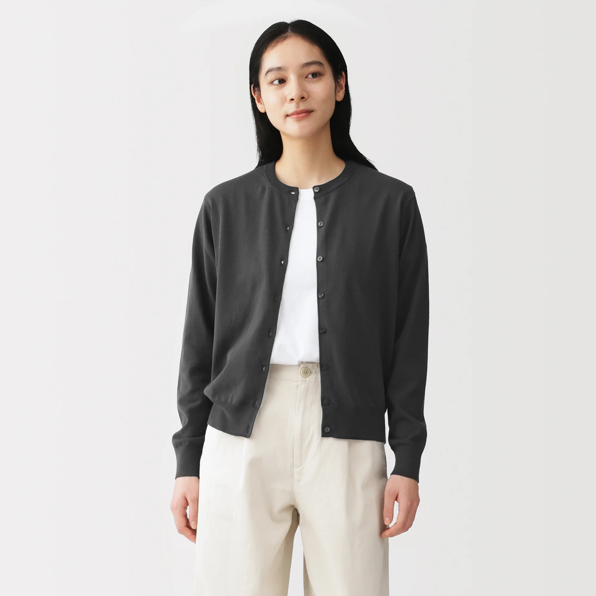 High-Twist Cotton Cardigan - Image 27