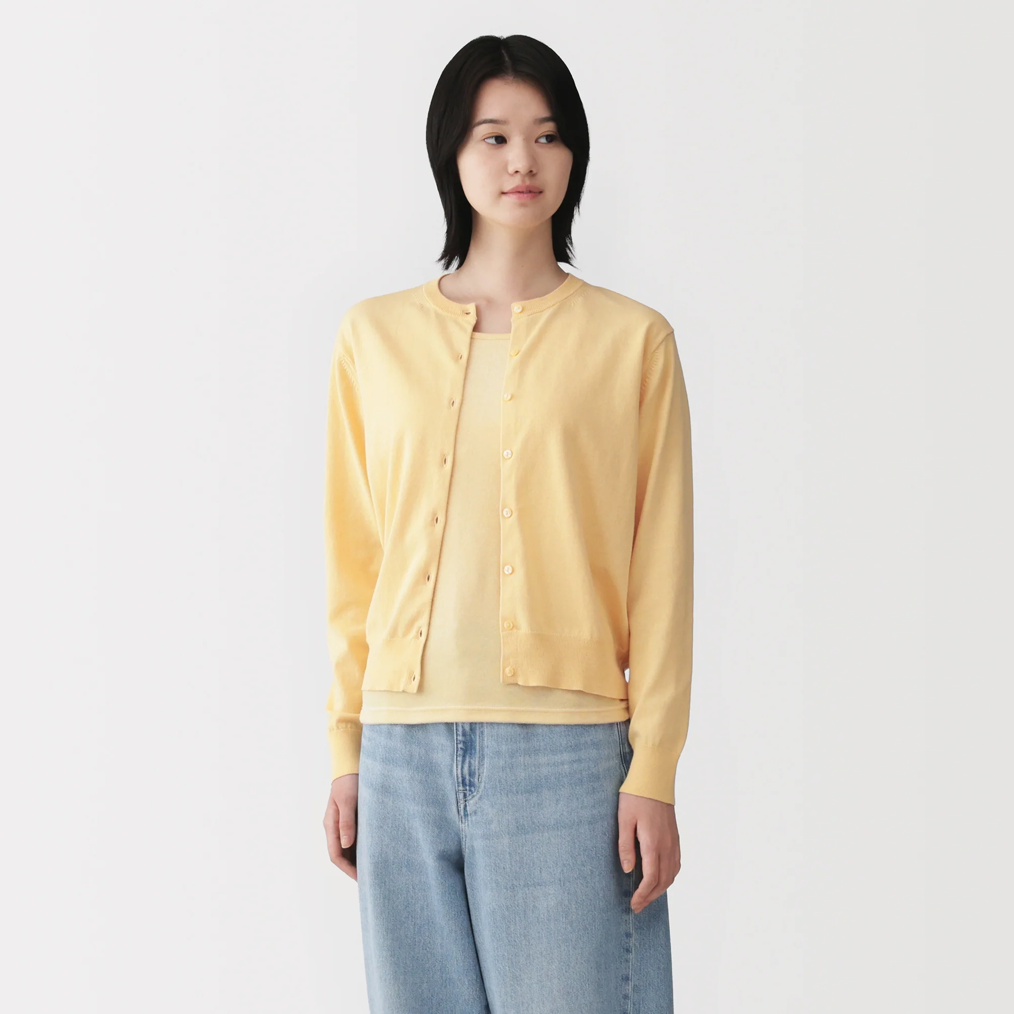 High-Twist Cotton Cardigan - Image 59