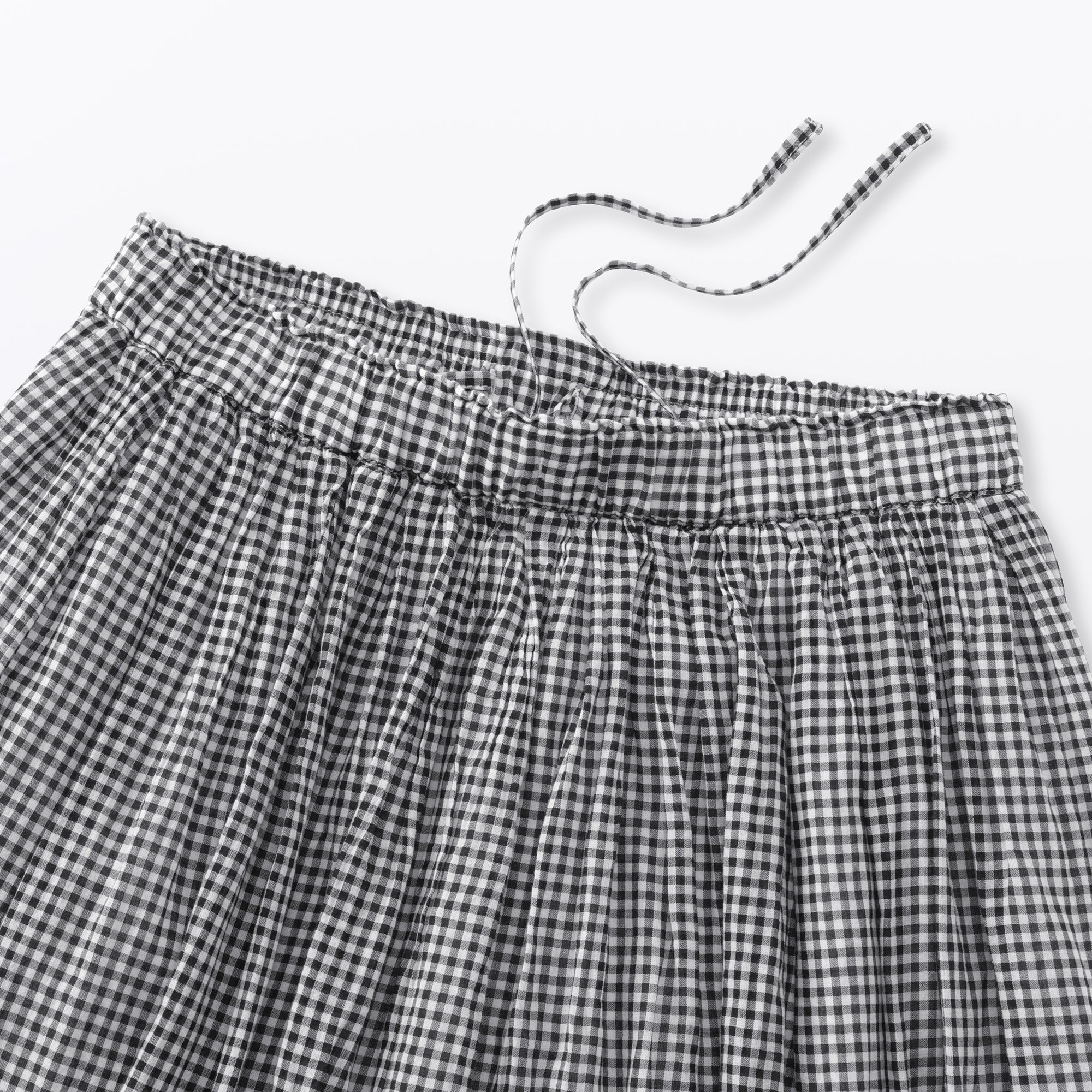 High-Twist Cotton Gathered Skirt - Image 19