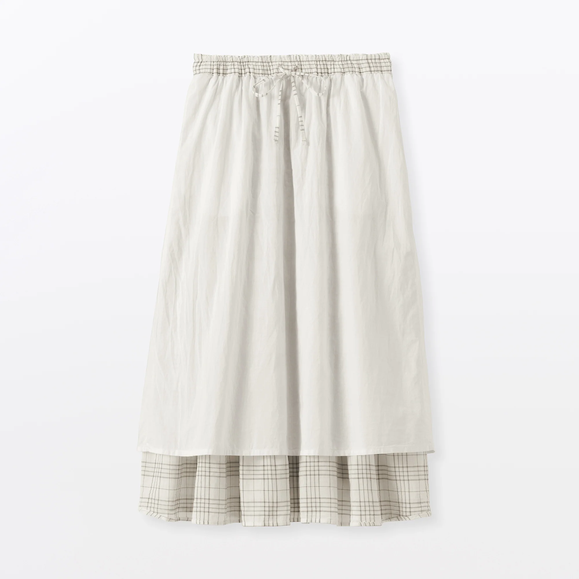 High-Twist Cotton Gathered Skirt - Image 30