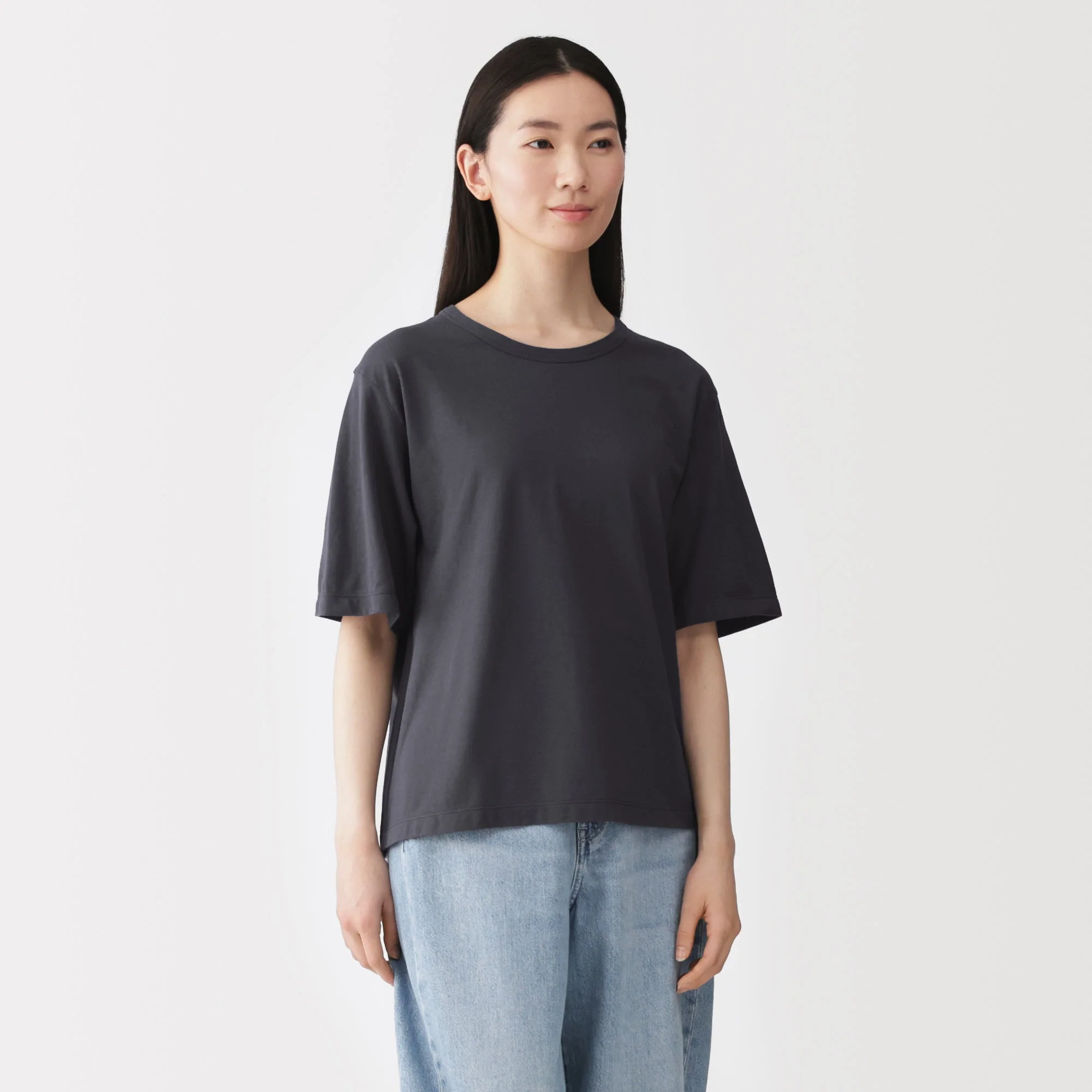 High-Twist Cotton Jersey T-Shirt