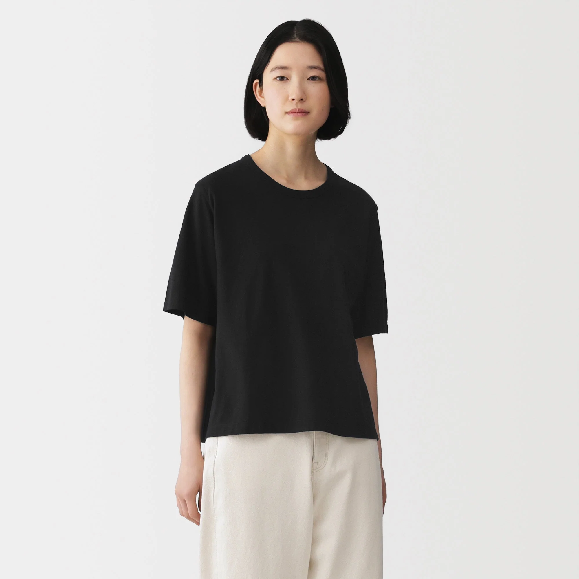 High-Twist Cotton Jersey T-Shirt - Image 17