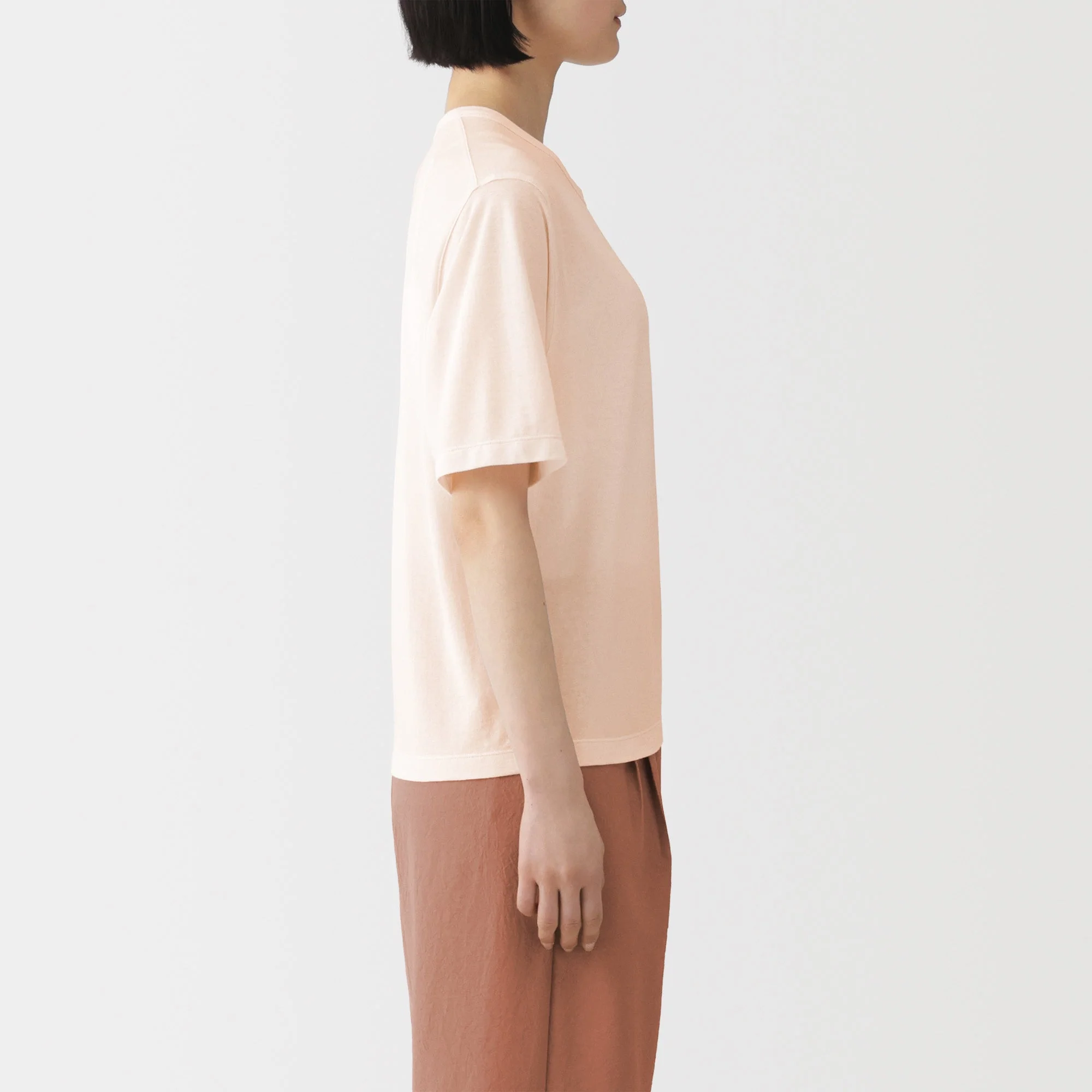 High-Twist Cotton Jersey T-Shirt - Image 5