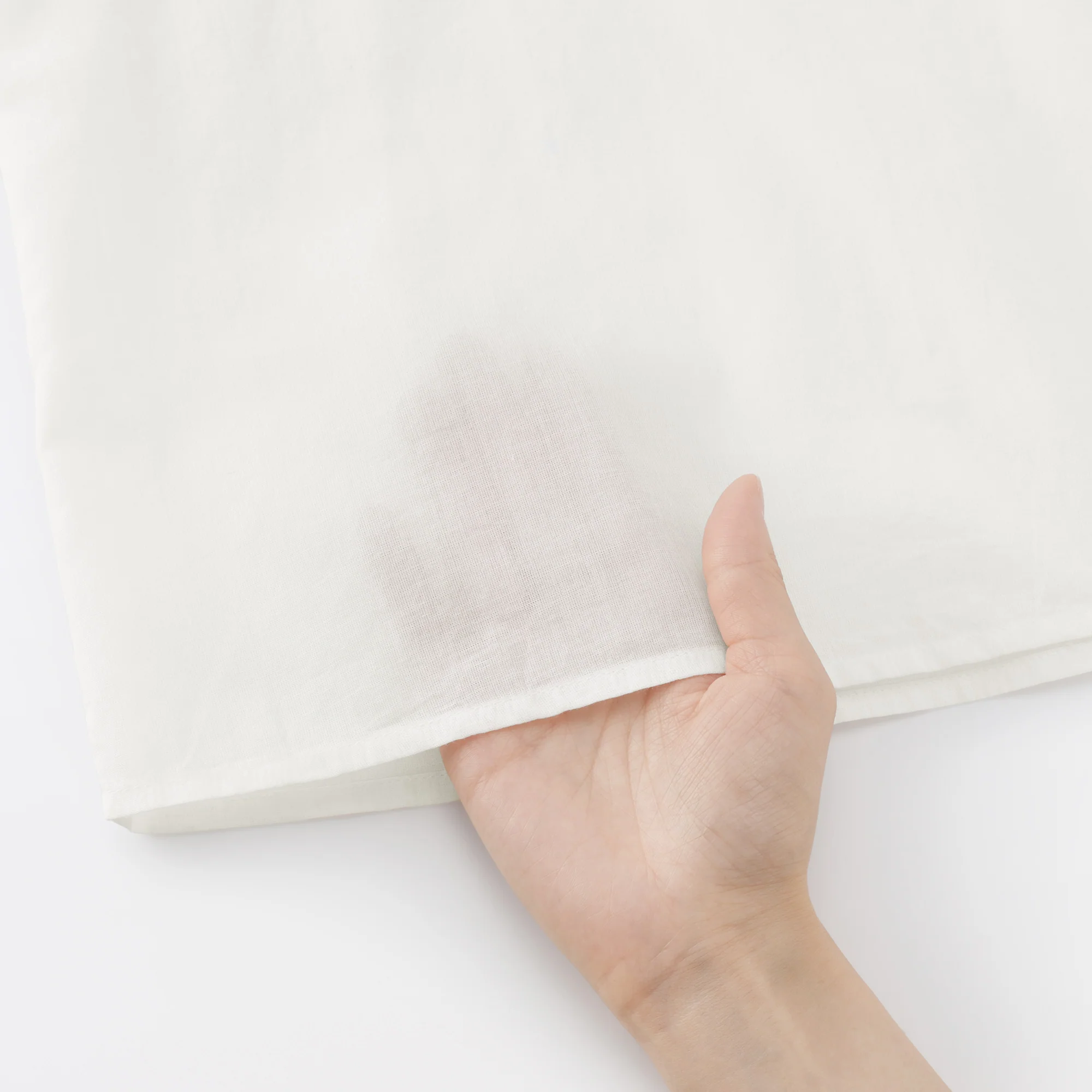 High-Twist Cotton Sheer Blouse - Image 17