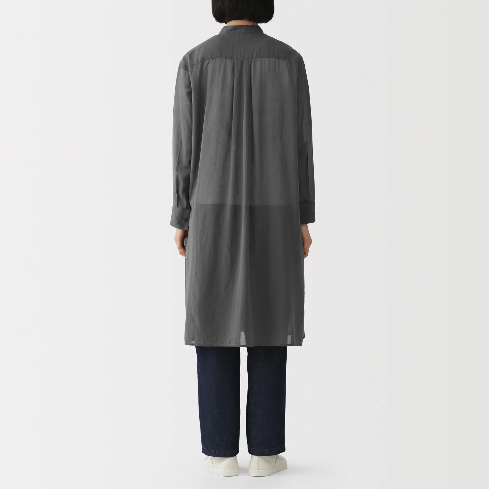 High-Twist Cotton Sheer Dress - Image 14