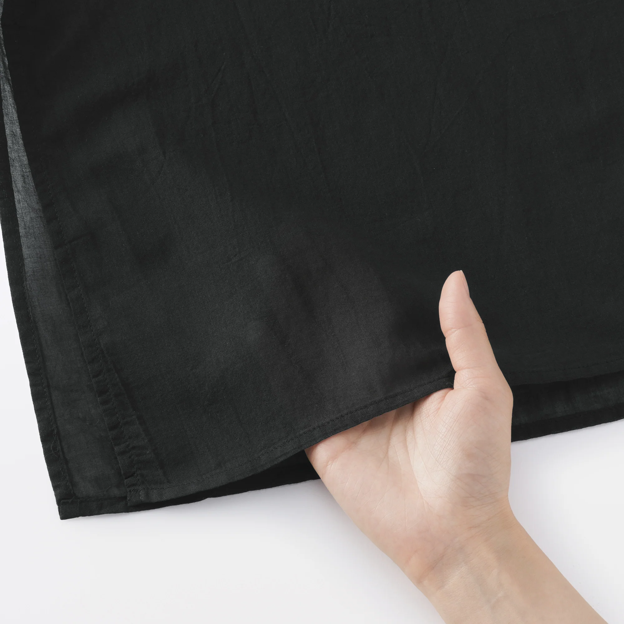 High-Twist Cotton Sheer Dress - Image 17