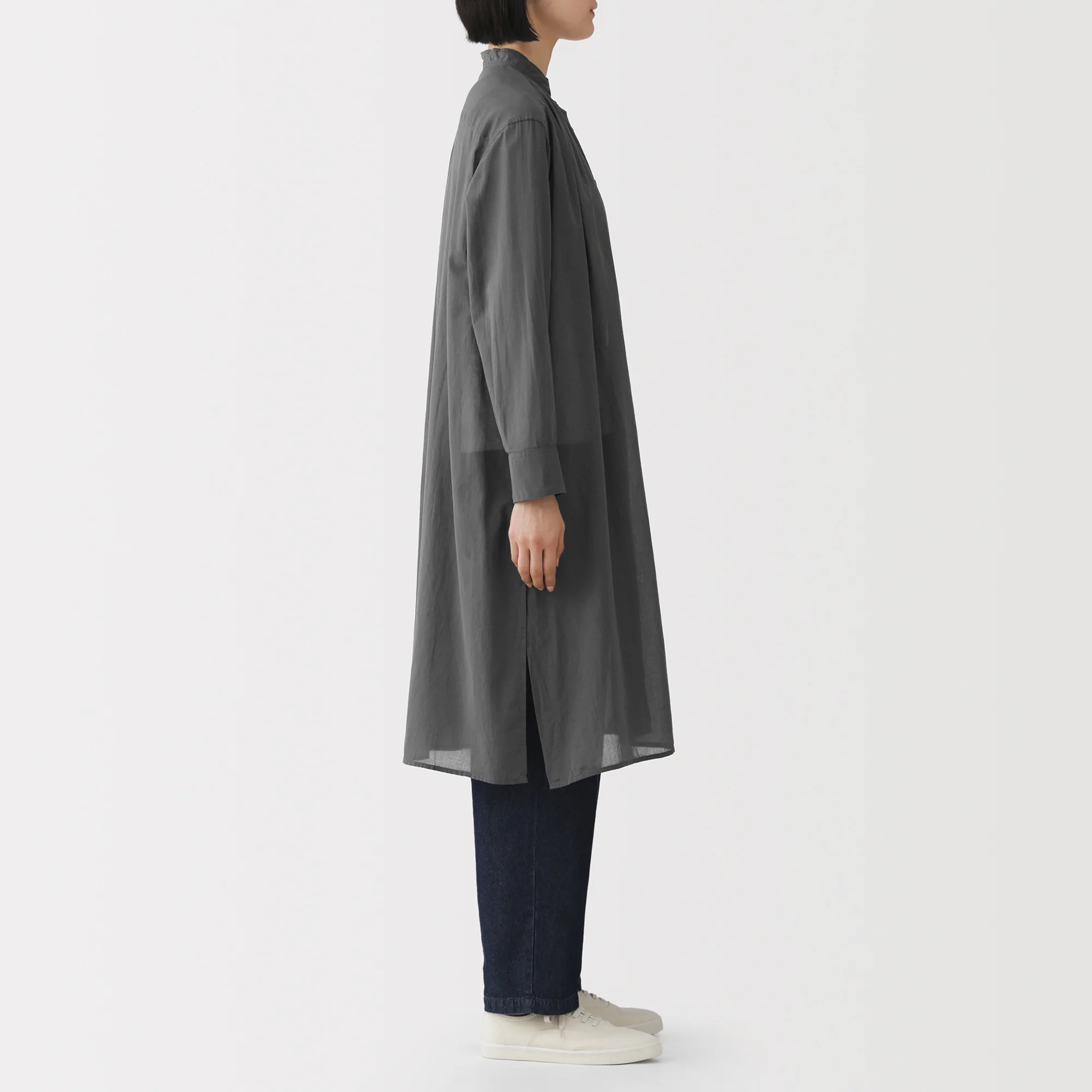 High-Twist Cotton Sheer Dress - Image 5