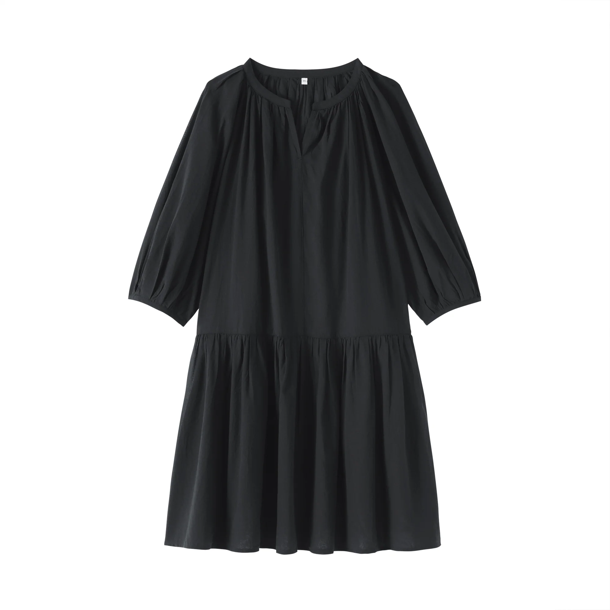 High-Twist Cotton Sheer Dress - Image 10