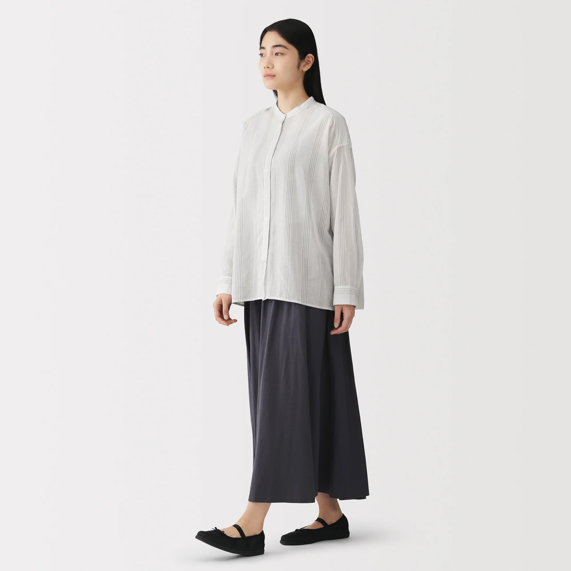 High-Twist Cotton Sheer Shirt - Image 28