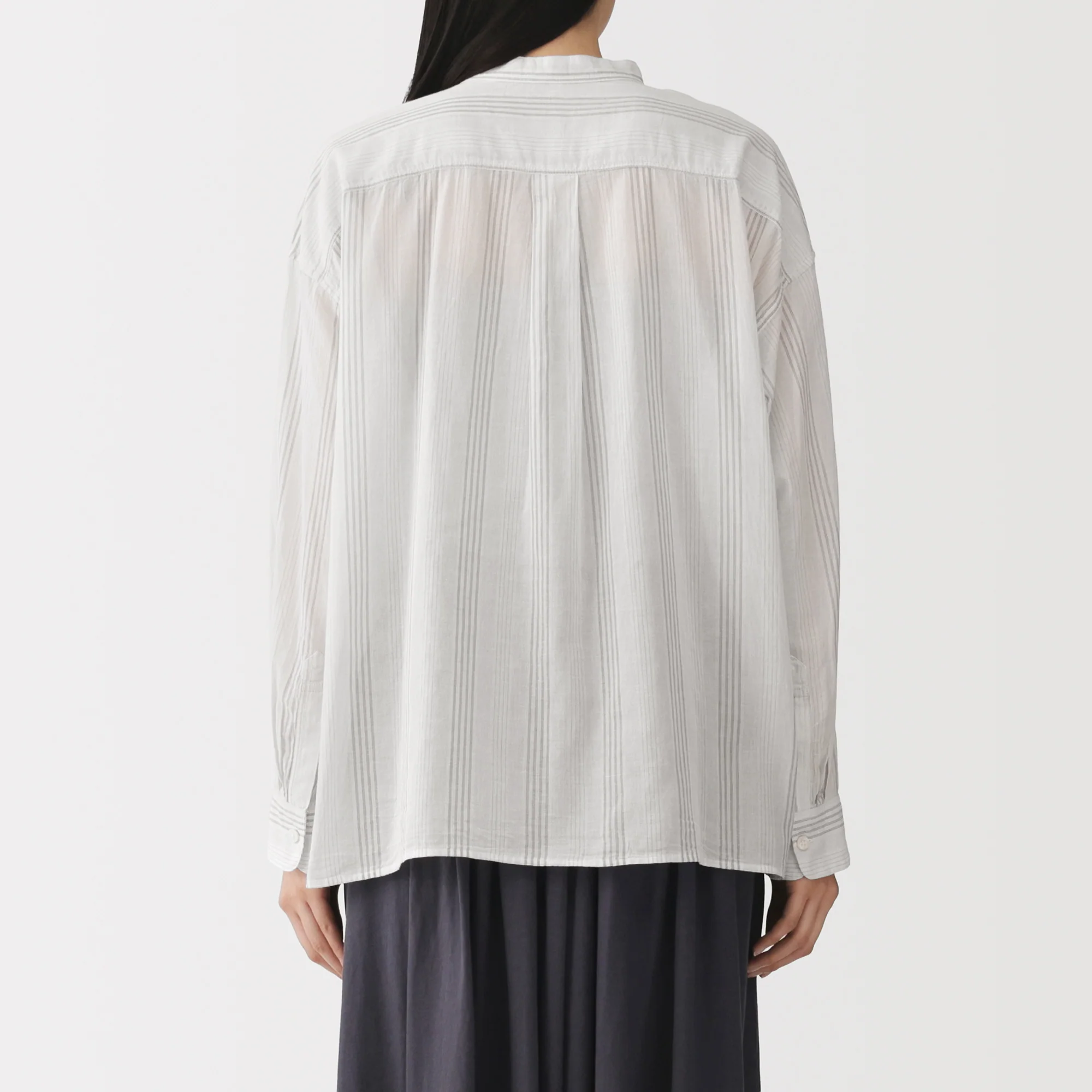 High-Twist Cotton Sheer Shirt - Image 30