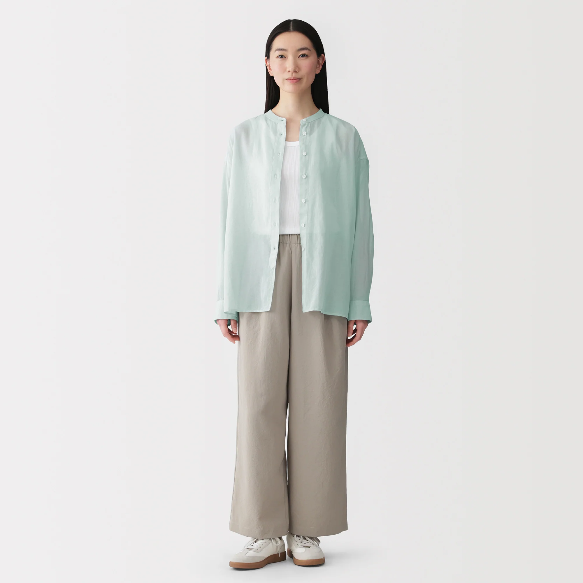High-Twist Cotton Sheer Shirt - Image 4