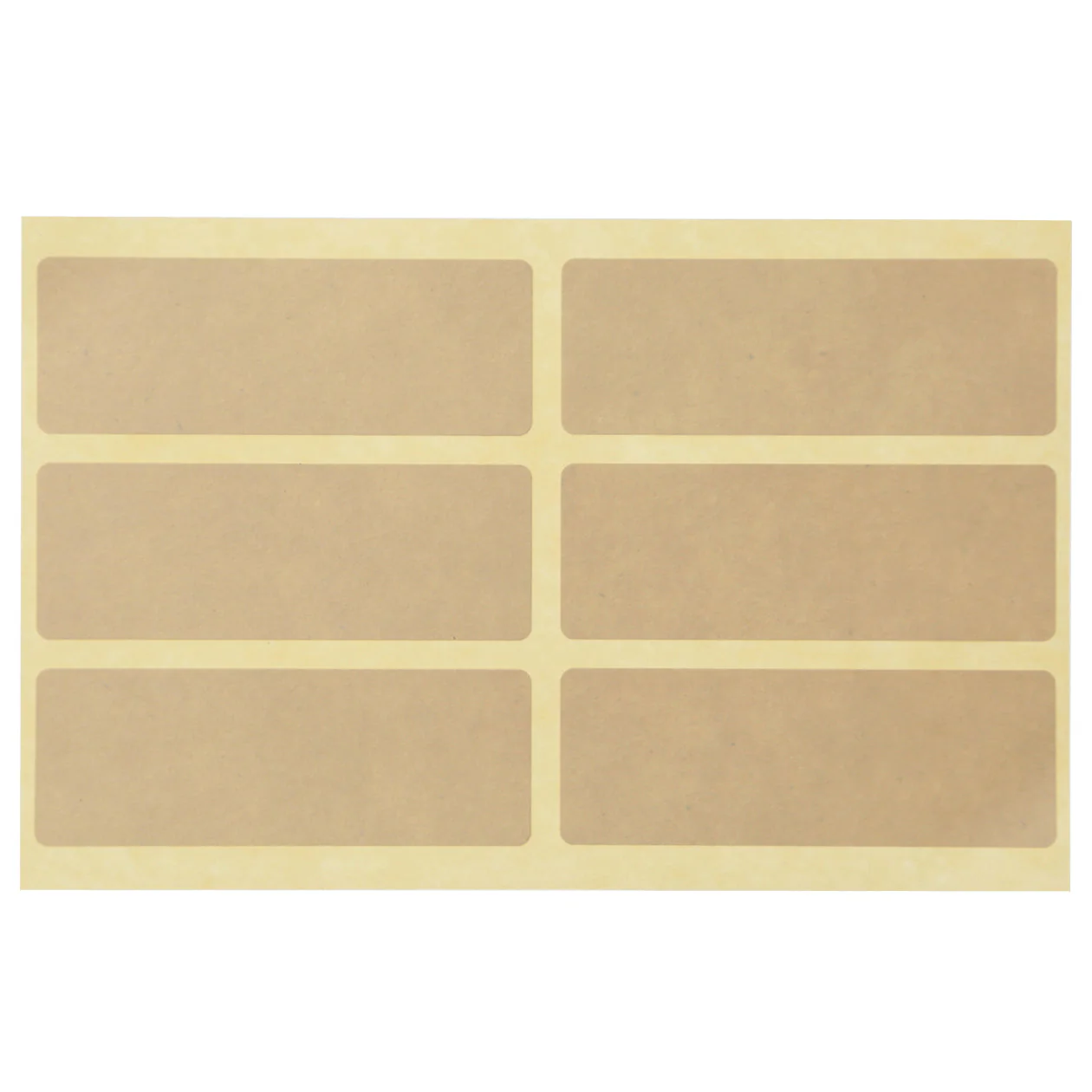 Index Labels for Polypropylene Storage