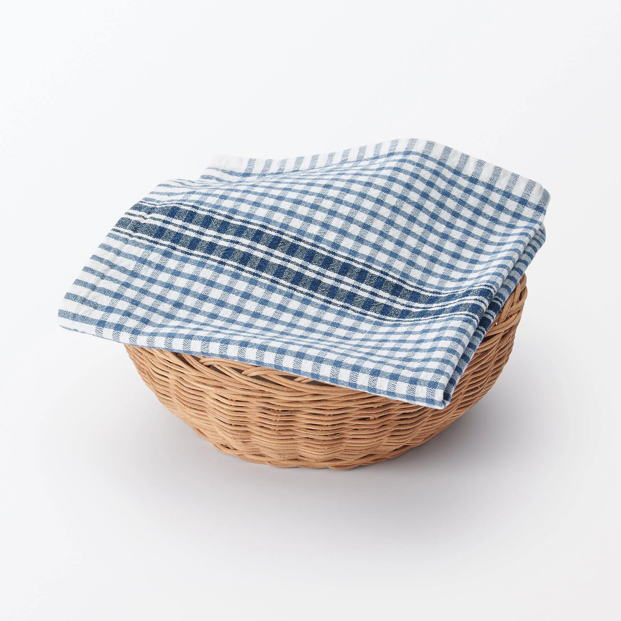 Indian Cotton Multipurpose Cloth - Red Check - Image 6