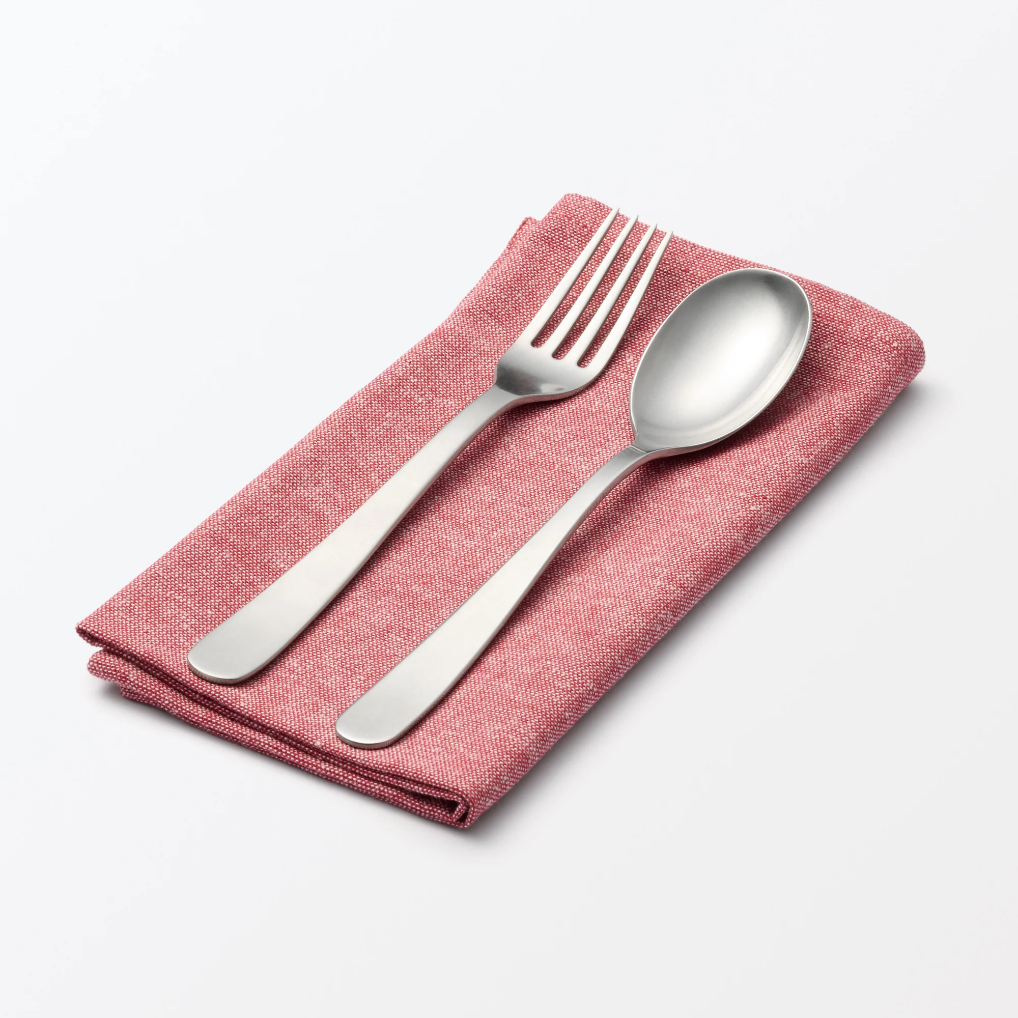 Indian Cotton Napkin - Red - Image 2