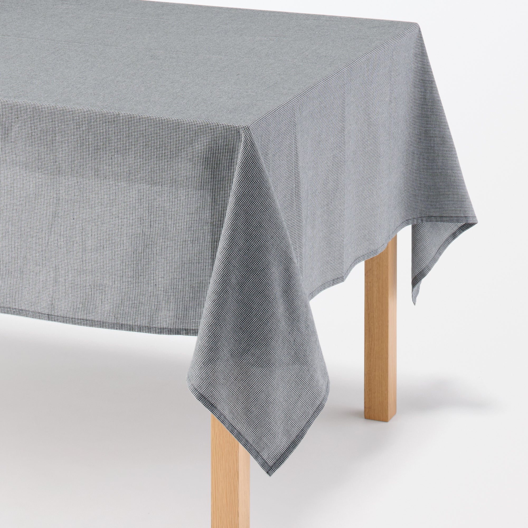 Indian Cotton Tablecloth - Houndstooth - Image 2