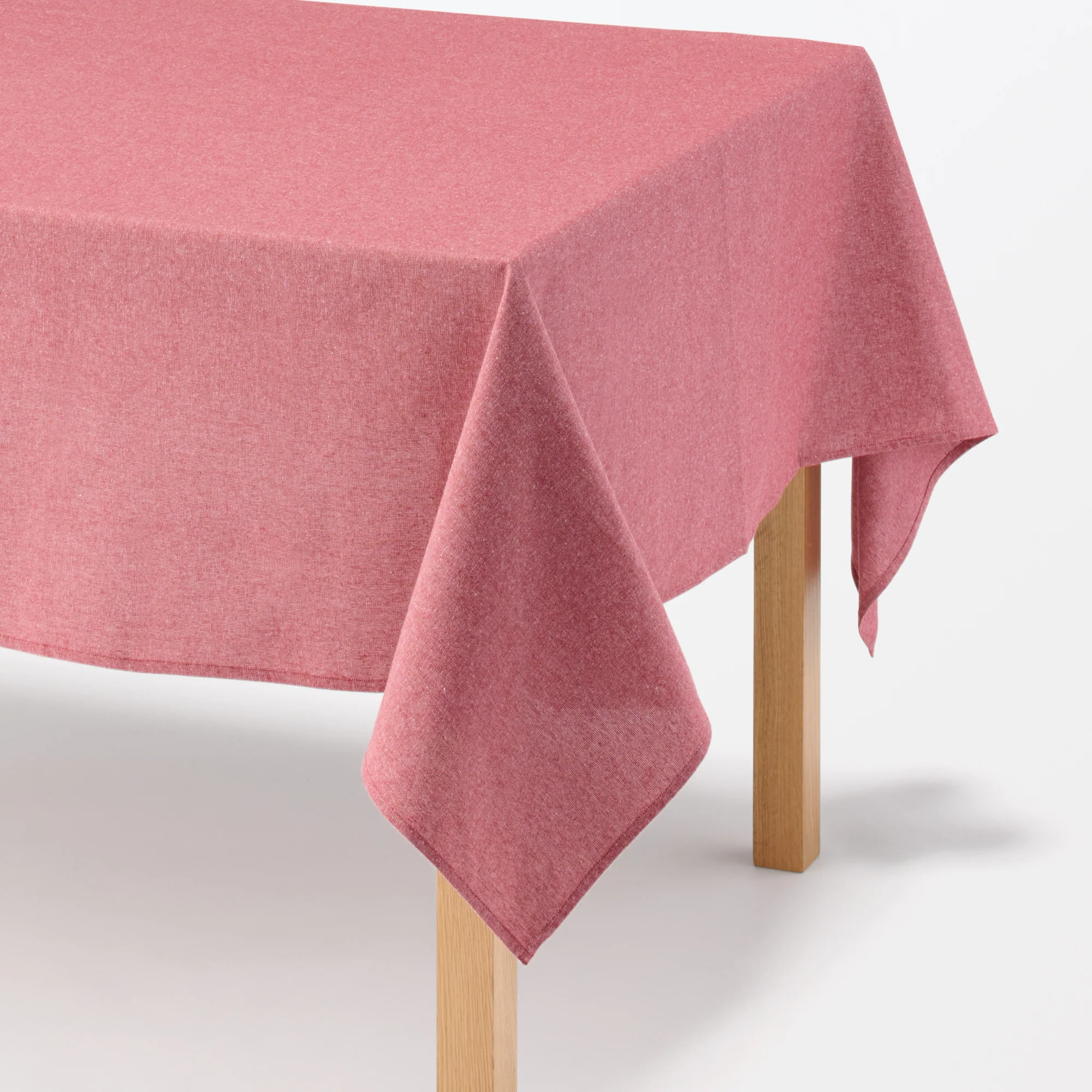 Indian Cotton Tablecloth - Red - Image 2