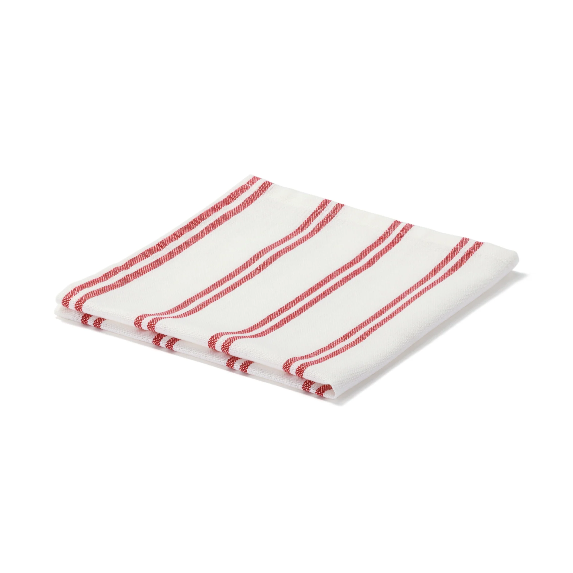 Indian Cotton Yarn Dyed Napkin - Red Stripe