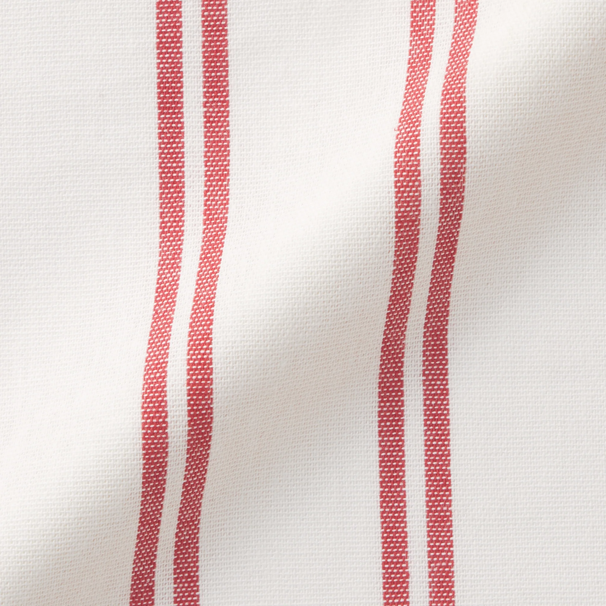 Indian Cotton Yarn Dyed Napkin - Red Stripe - Image 3