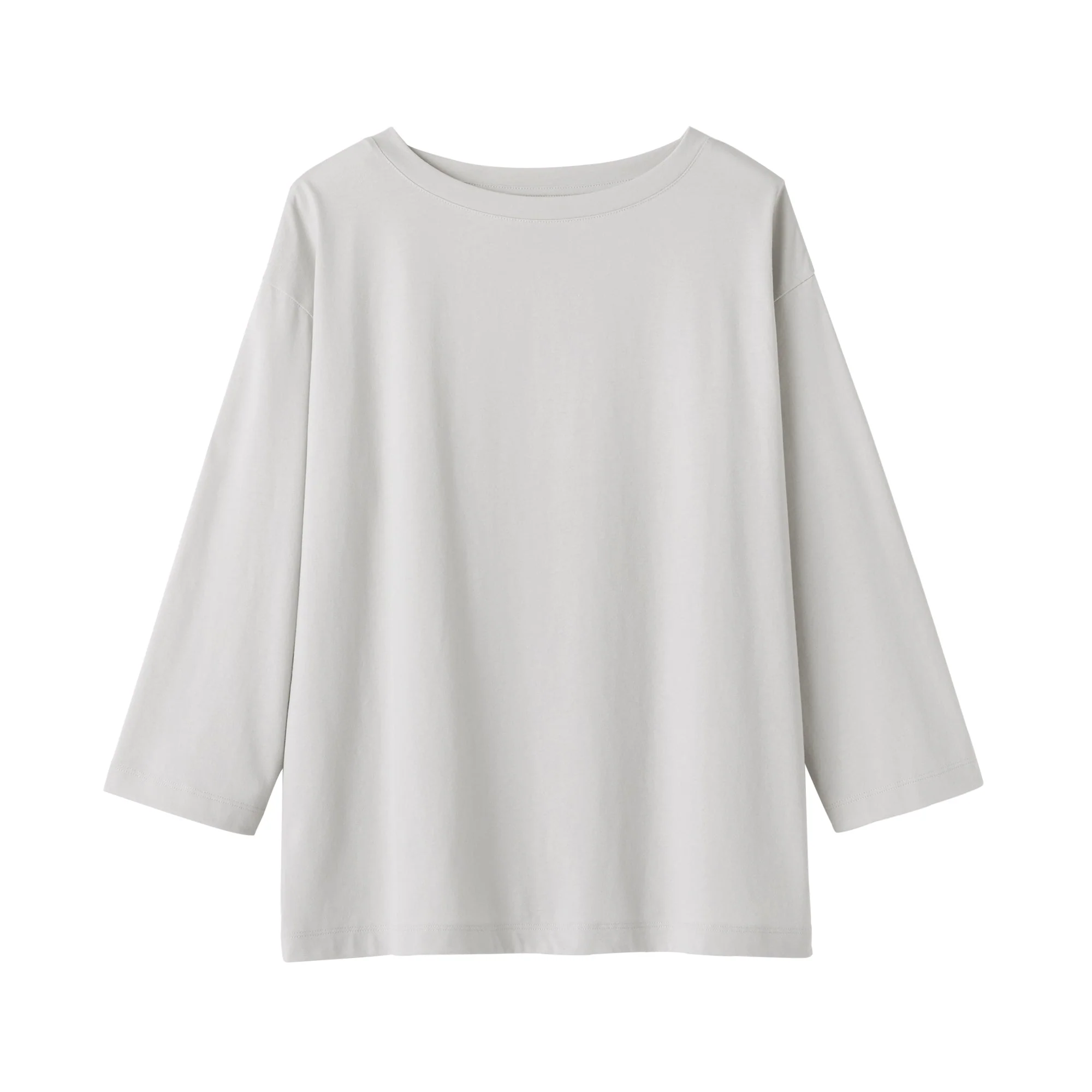Jersey Boat Neck T-Shirt - Image 18